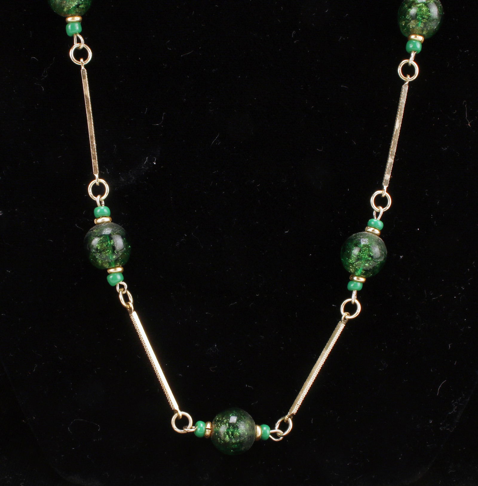 VENETIAN MURANO GLASS BEAD NECKLACE (1 of 3)