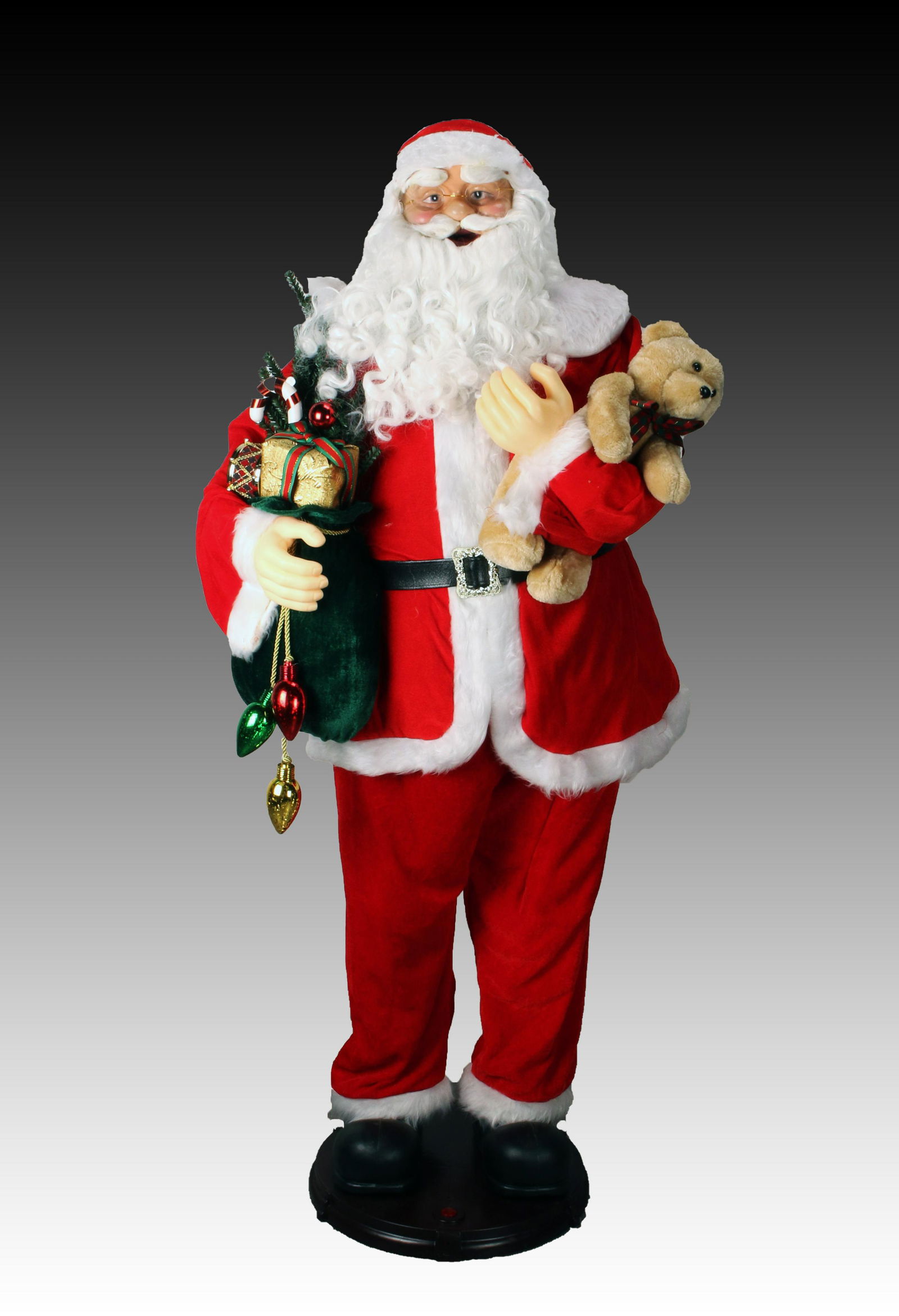 LARGE ANIMATRONIC DANCING & SINGING SANTA (1 of 6)