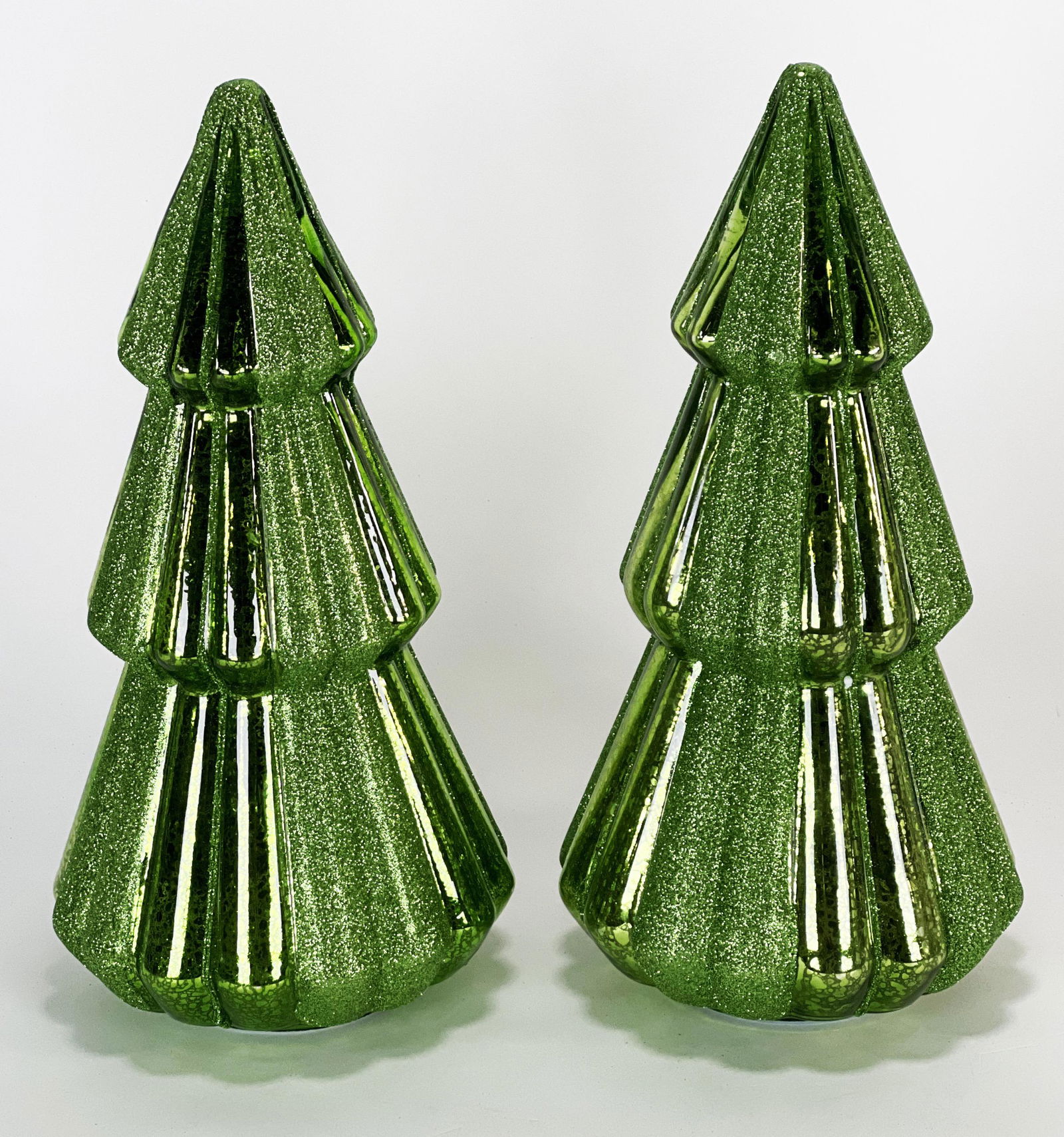 PAIR LIGHT-UP CHRISTMAS TREES (1 of 3)