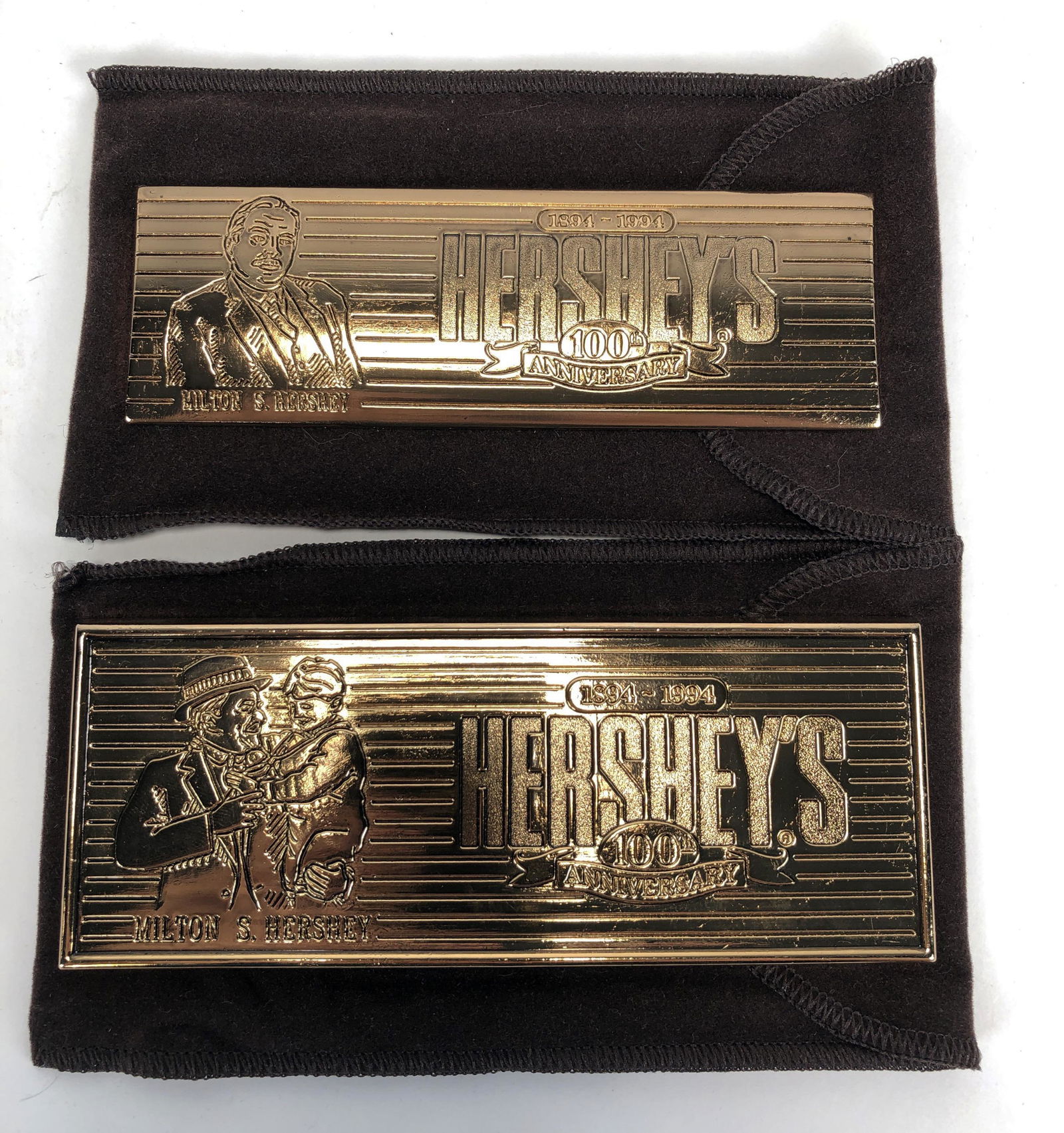 100 ANNIVERSARY COMMEMORATIVE HERSHEY PAPERWEIGHTS (1 of 3)