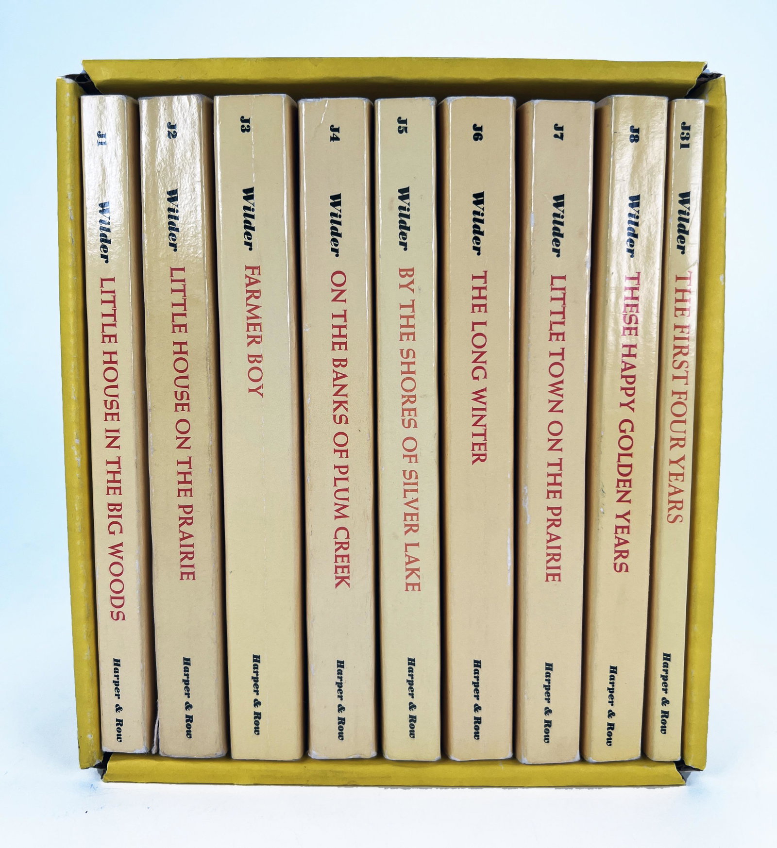 LAURA INGALLS WILDERS LITTLE HOUSE 9 BOOK SET: LAURA INGALLS WILDERS LITTLE HOUSE 9 BOOK SET Including Little House in the Big Woods, Little House on the Prairie, Farmer Boy, On the Banks of Plum Creek, By the Shores of Silver Lake,