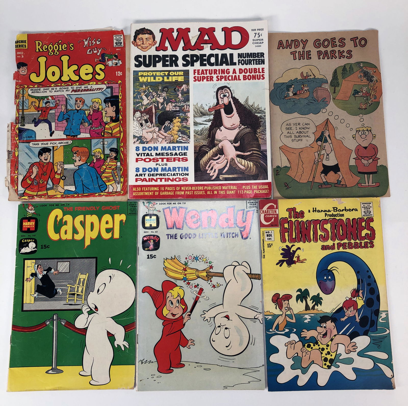 5 VINTAGE COMICS & SUPER SPECIAL MAD MAGAZINE (1 of 7)