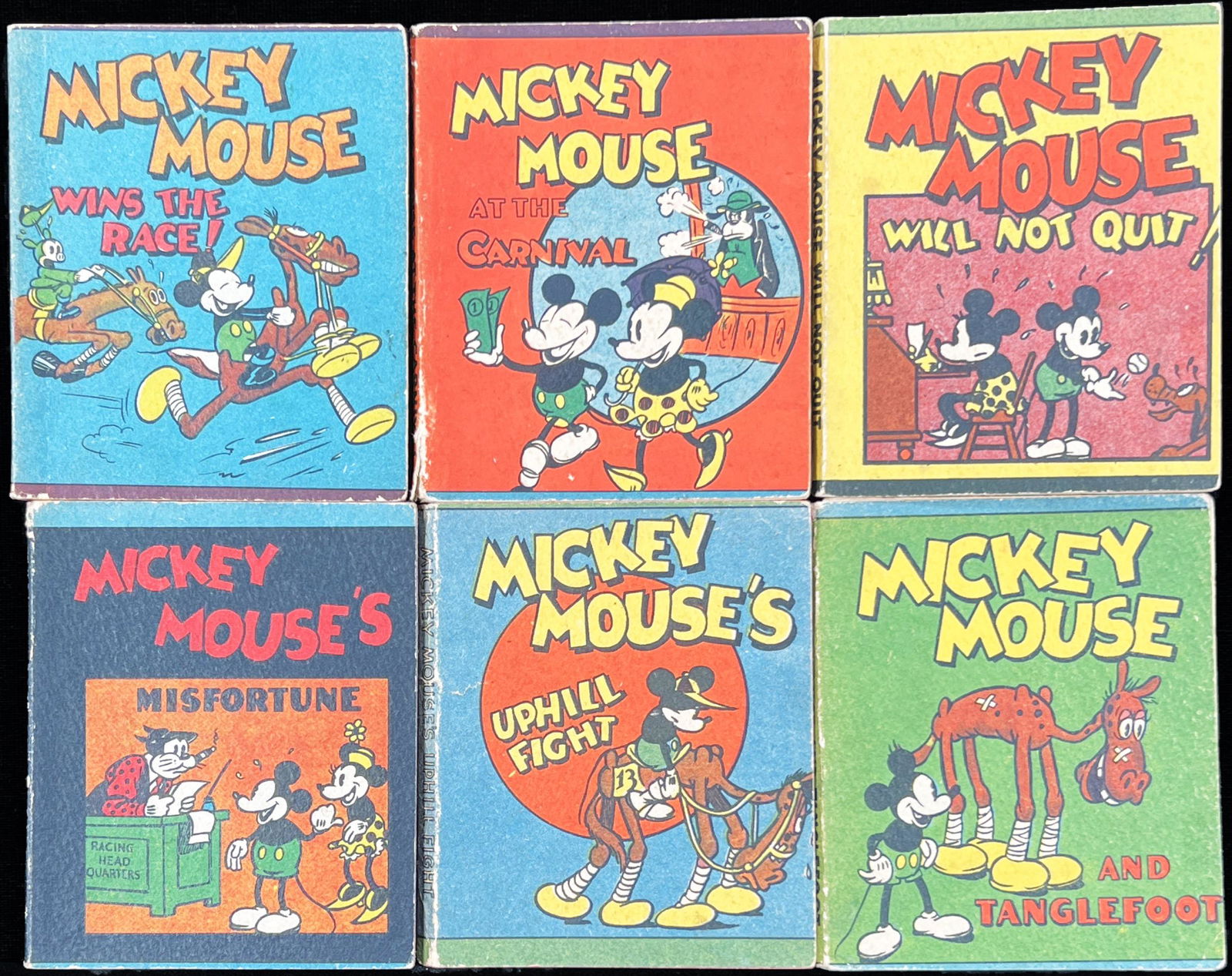 SIX 1930'S MICKEY MOUSE BOOKS (1 of 4)
