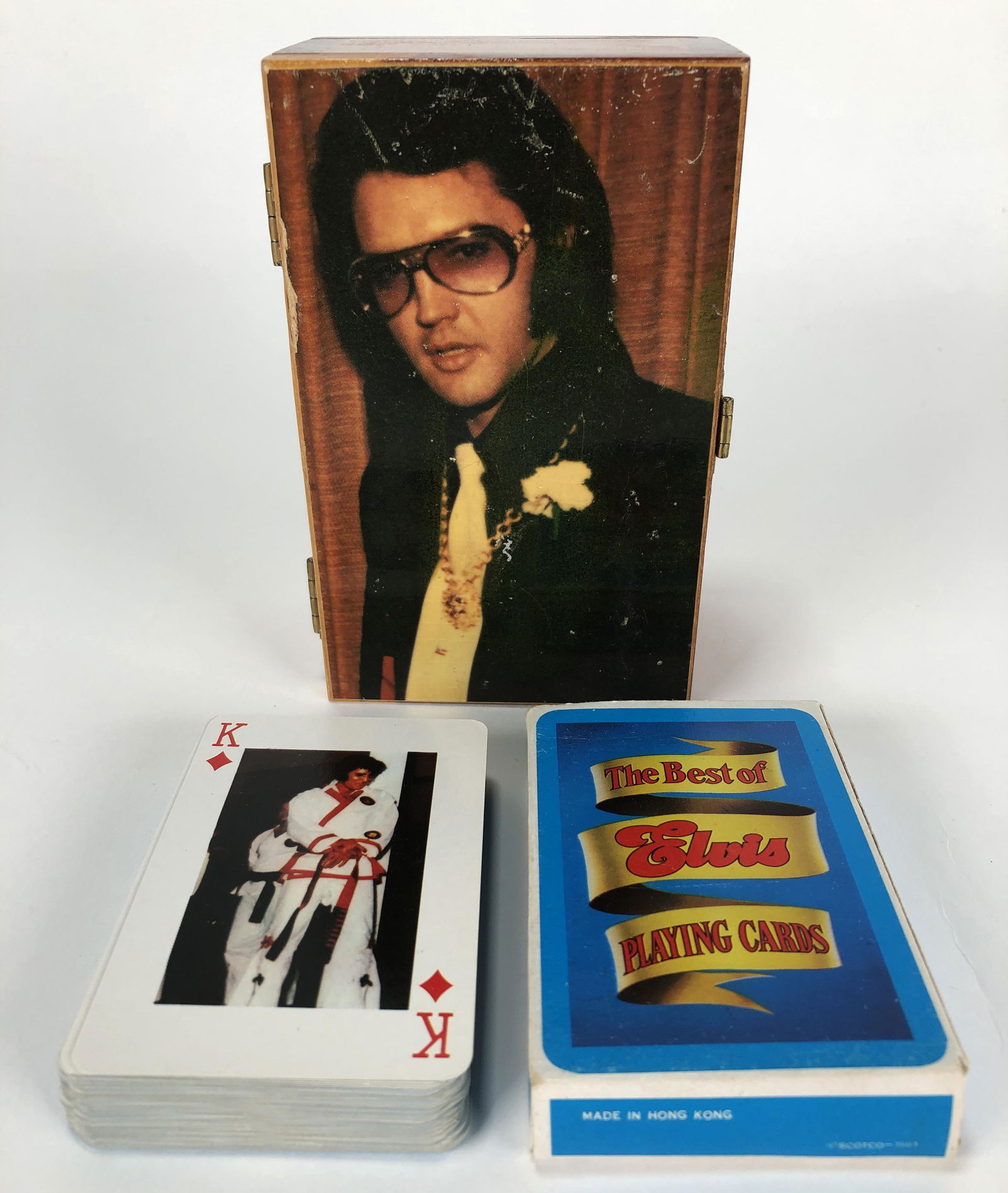 ELVIS PLAYING CARDS IN BOX (1 of 3)