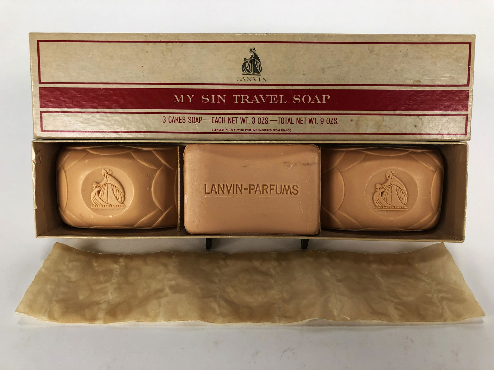 LANVIN - PARFUMS MY SIN TRAVEL SOAP (1 of 4)