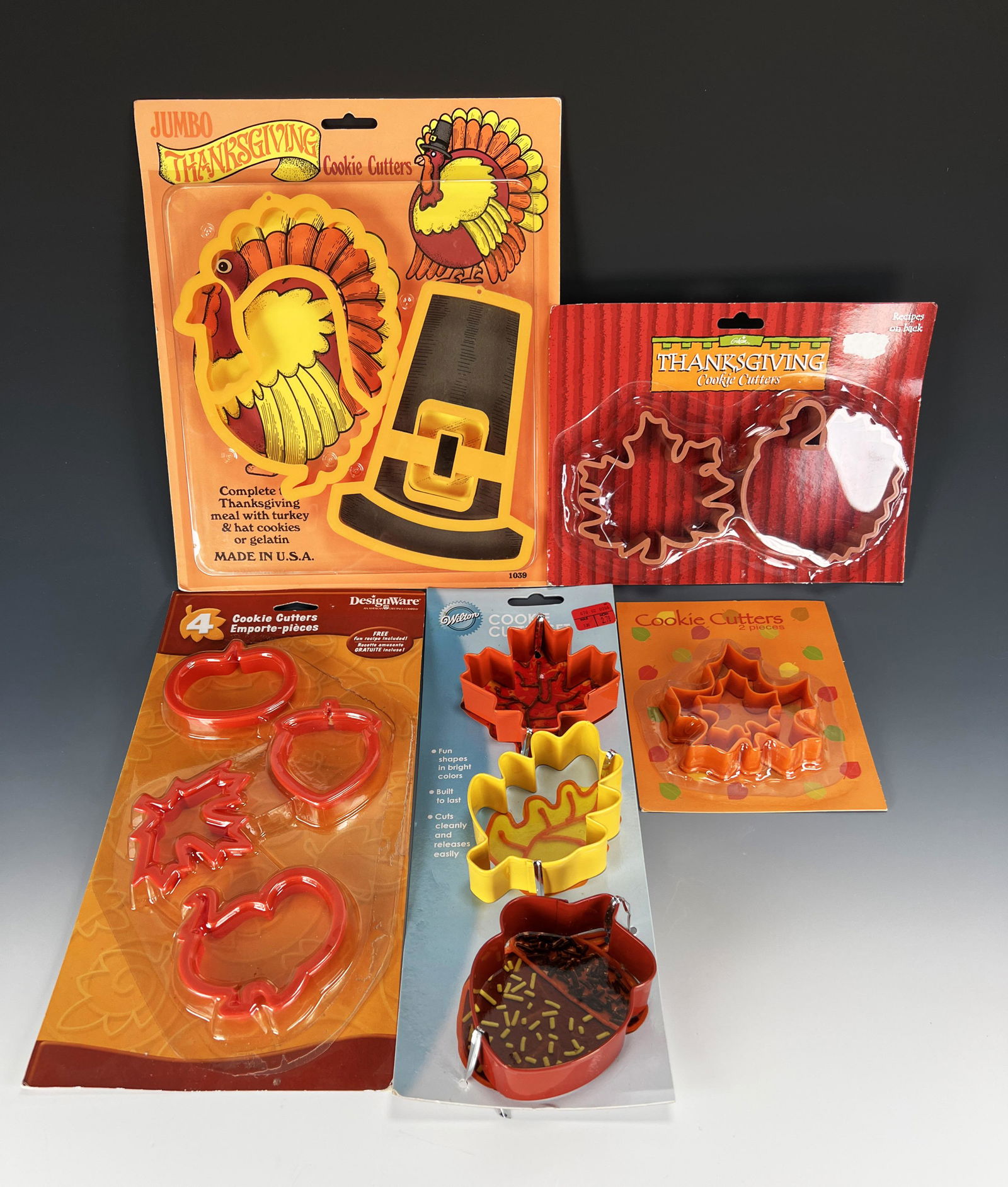 FIVE THANKSGIVING THEME COOKIE CUTTERS (1 of 3)