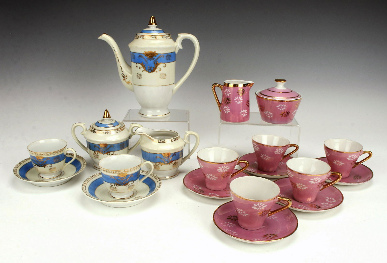VINTAGE MID CENTURY JAPANESE COFFEE TEA SETS (1 of 5)