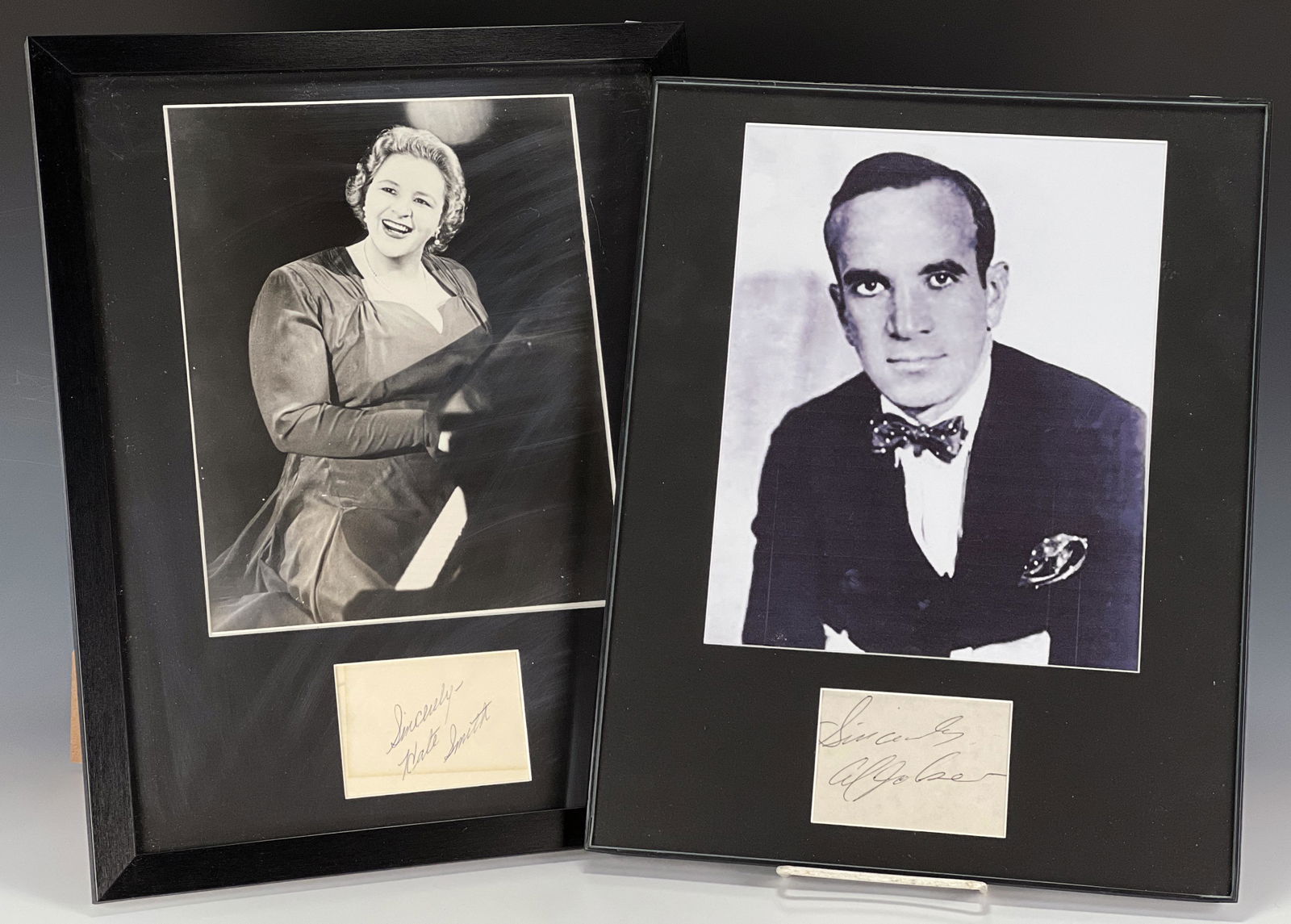 KATE SMITH AL JOLSON SIGNED PHOTOS (1 of 5)