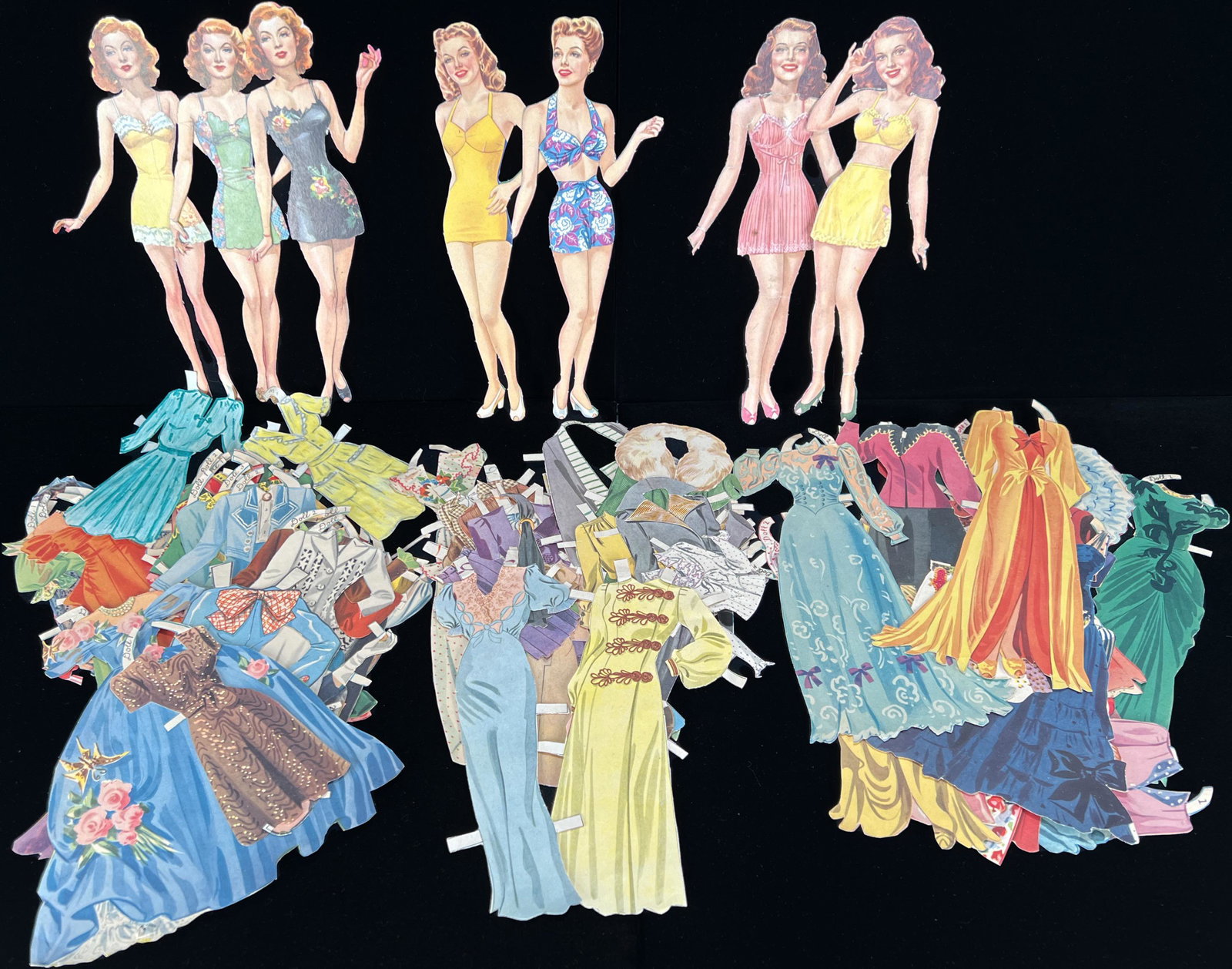 1940'S MOVIE STAR PAPER DOLLS RITA HAYWORTH: 1940'S MOVIE STAR PAPER DOLLS RITA HAYWORTH Includes Rita Hayworth, Greer Garson, and more. Shipping: Shipping and handling in the co