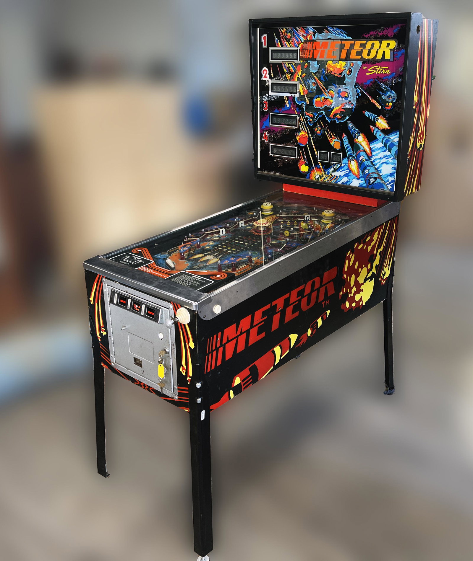 1979 STERN METEOR PINBALL MACHINE (1 of 13)