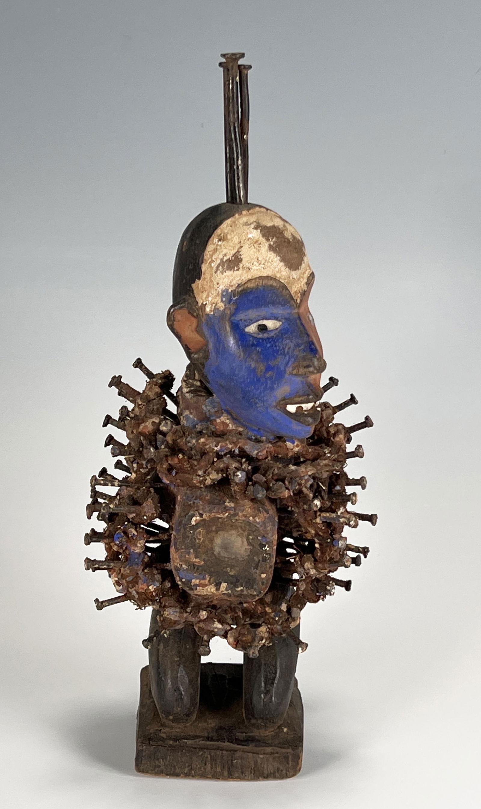 BAKONGO NAIL FETISH FIGURE CONGO (1 of 8)