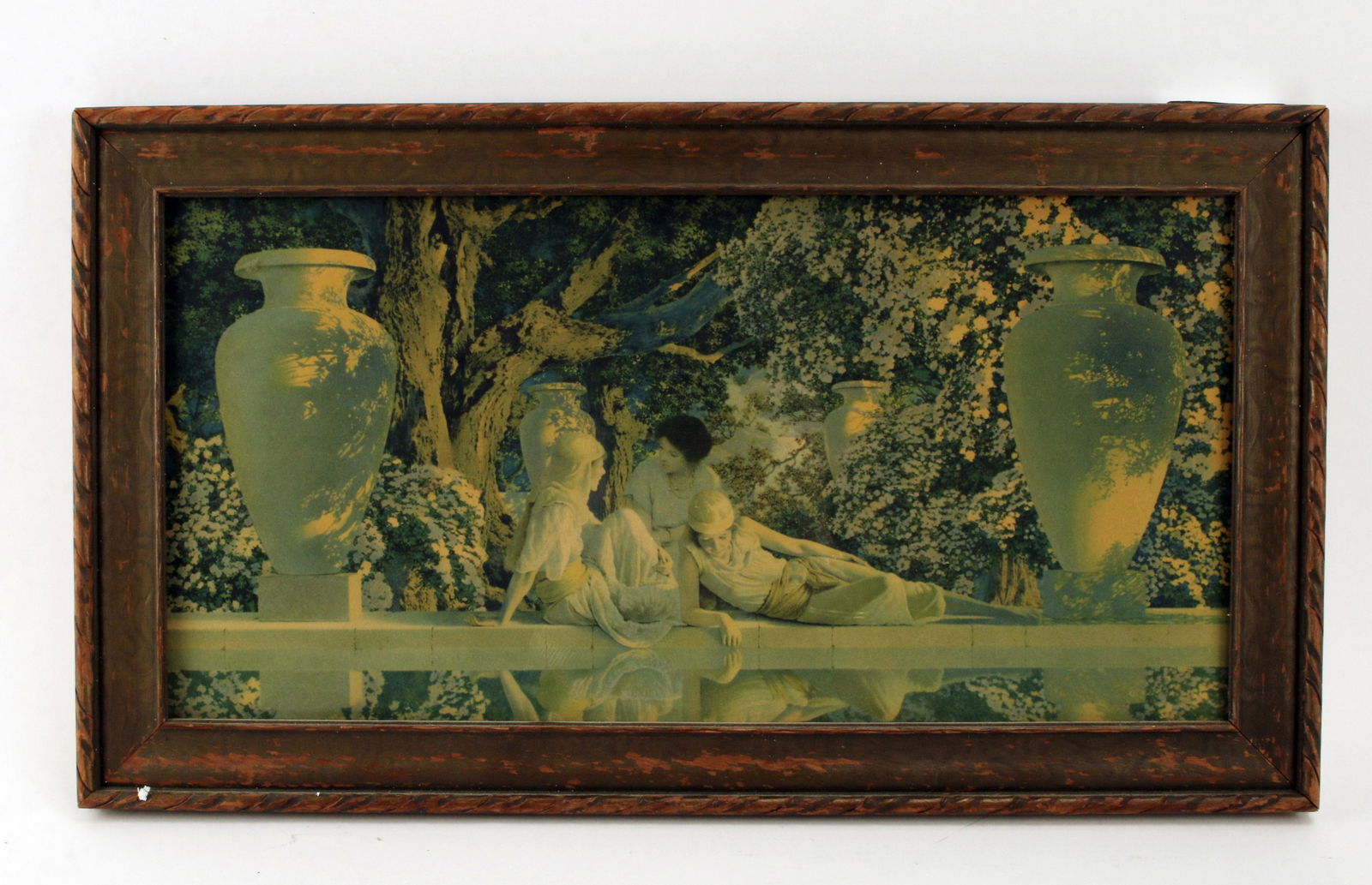MAXFIELD PARRISH GARDEN OF ALLAH FRAMED PRINT (1 of 4)