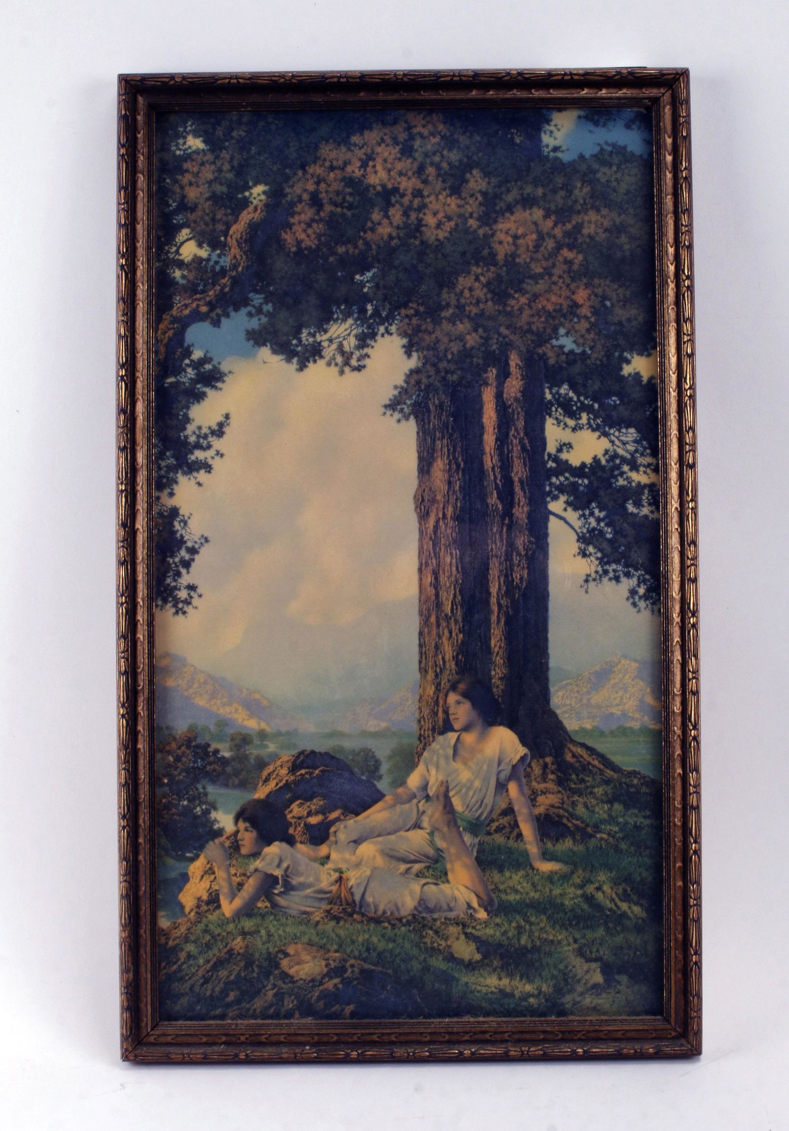 MAXFIELD PARRISH HILLTOP PRINT (1 of 3)