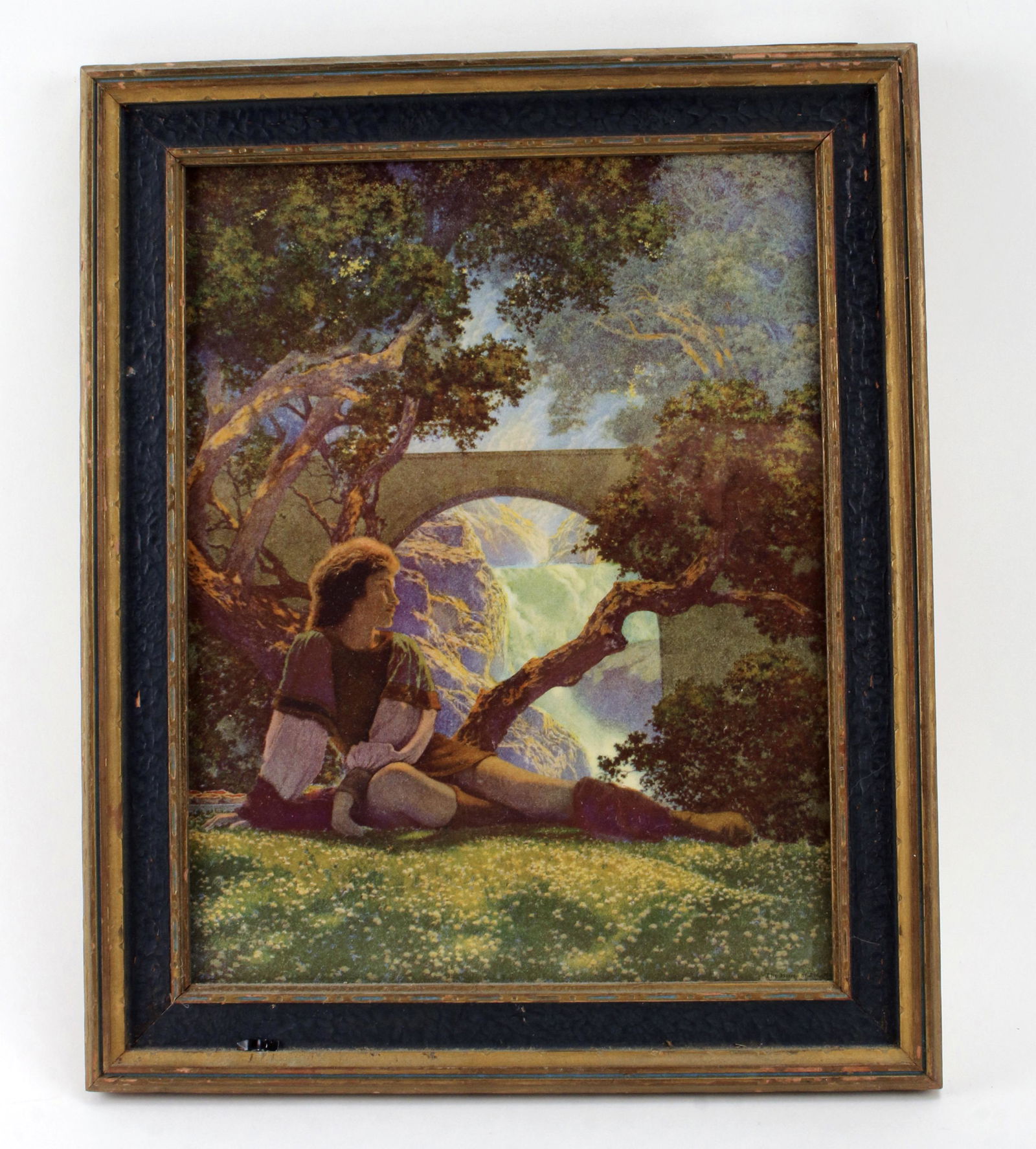 MAXFIELD PARRISH THE PRINCE IN VINTAGE FRAME (1 of 3)