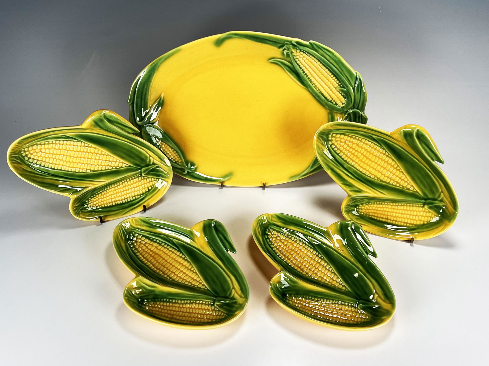 VINTAGE 1950S VALLONA STARR CORN SERVING SET (1 of 7)
