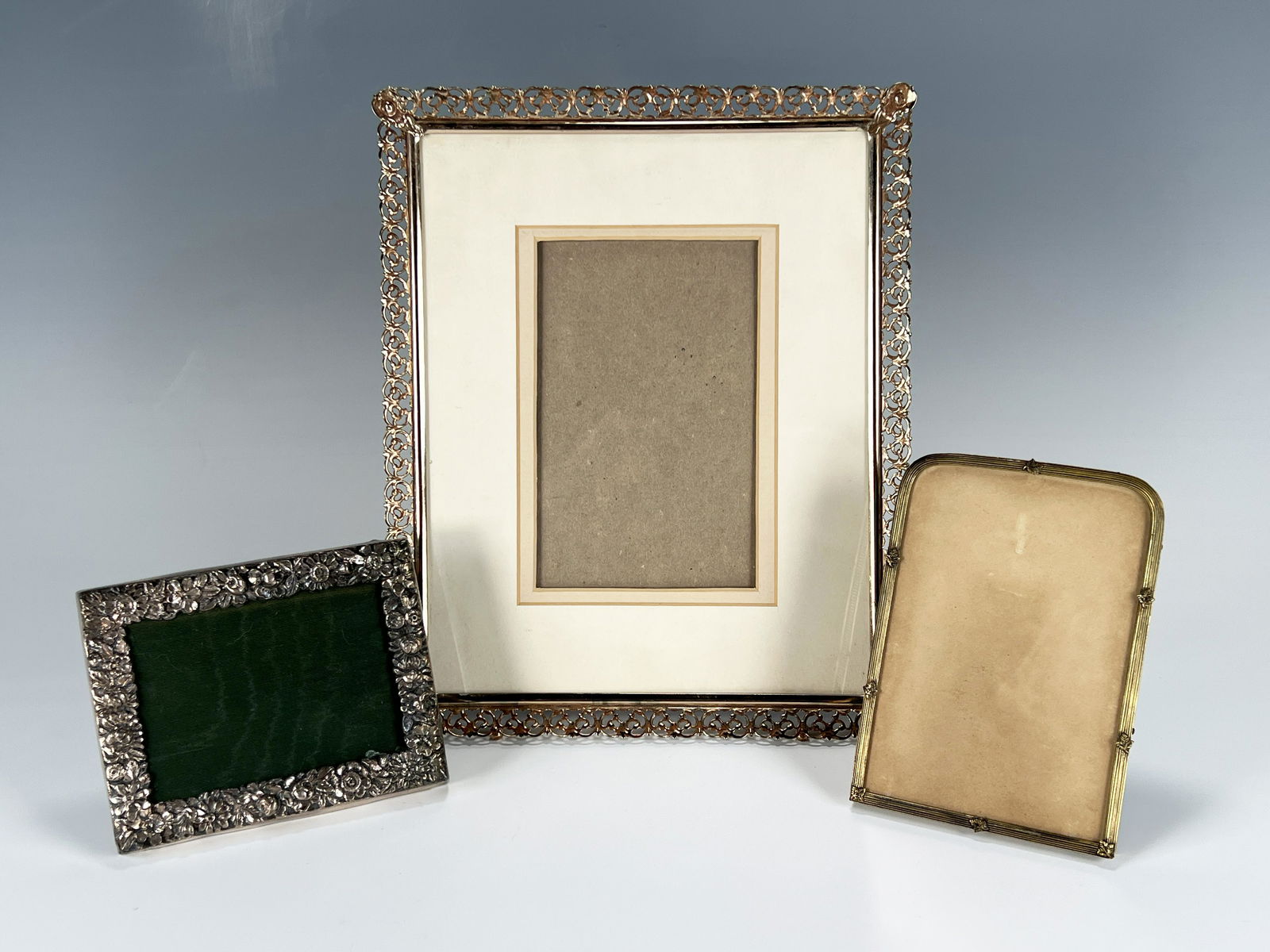 STERLING SILVER AND VINTAGE PICTURE FRAMES (1 of 11)
