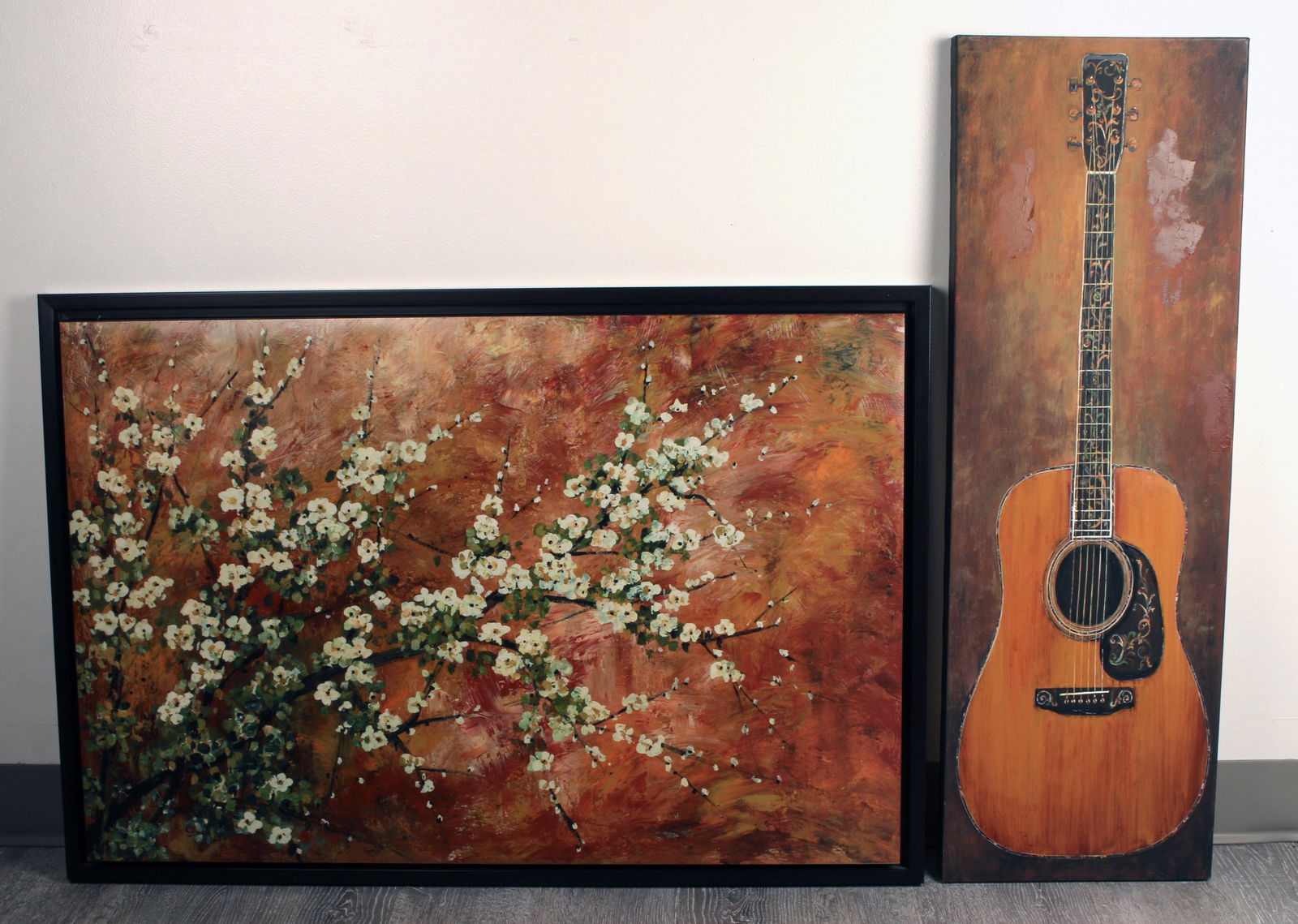 TWO DECORATIVE GICLEE PRINTS (1 of 4)