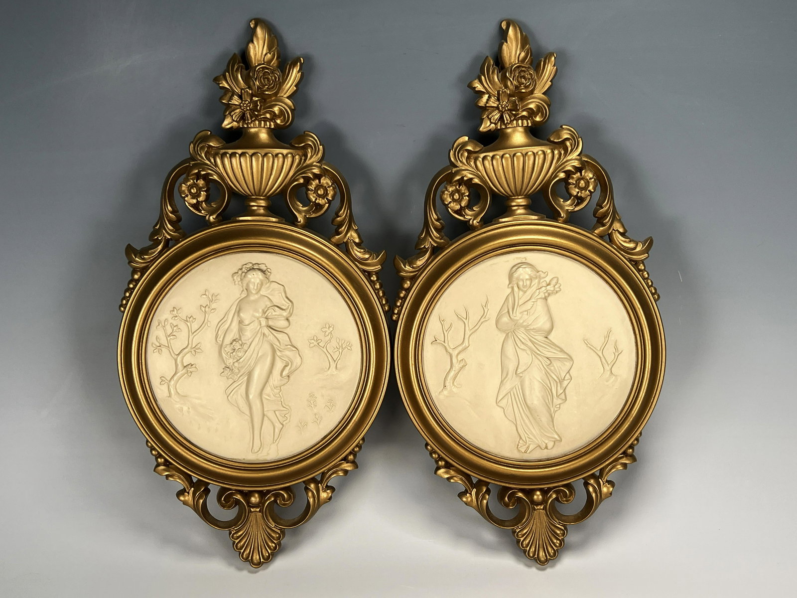 VINTAGE SYROCO RELIEF WALL PLAQUES (1 of 6)