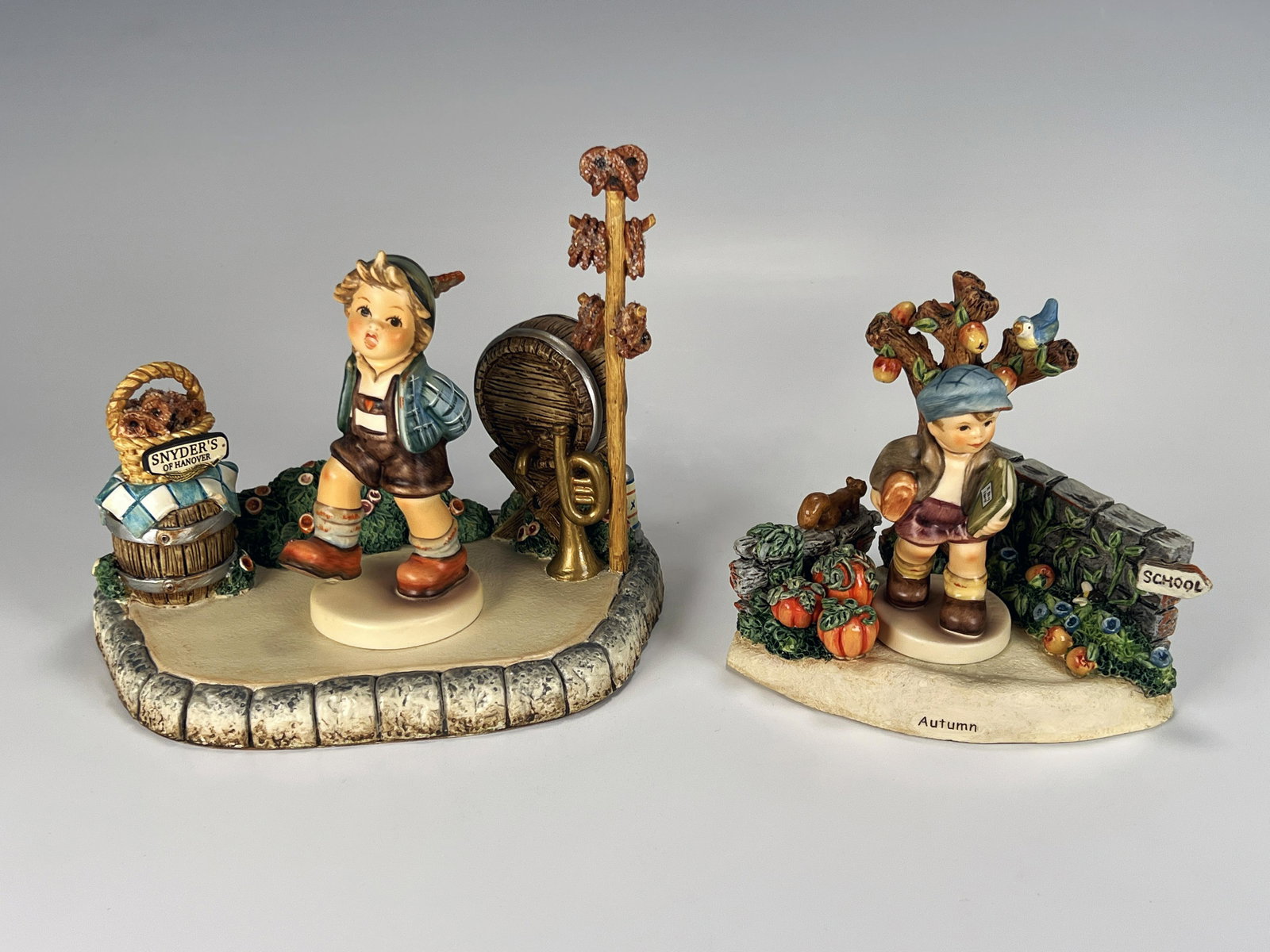 TWO GOEBEL HUMMEL DISPLAYS (1 of 10)