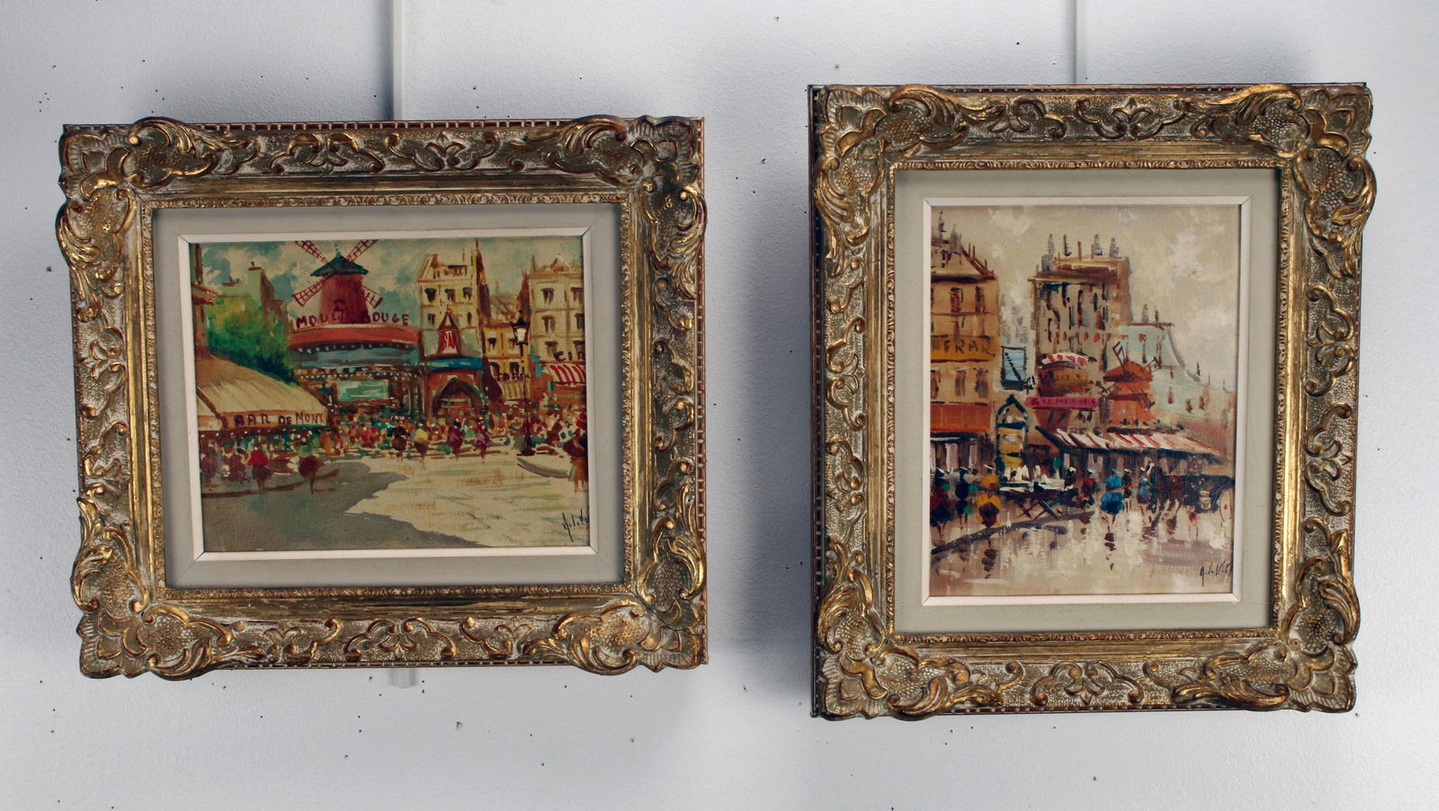 ANTONIO DEVITY (ITAL1901-1993) PARISIAN PAINTINGS (1 of 9)