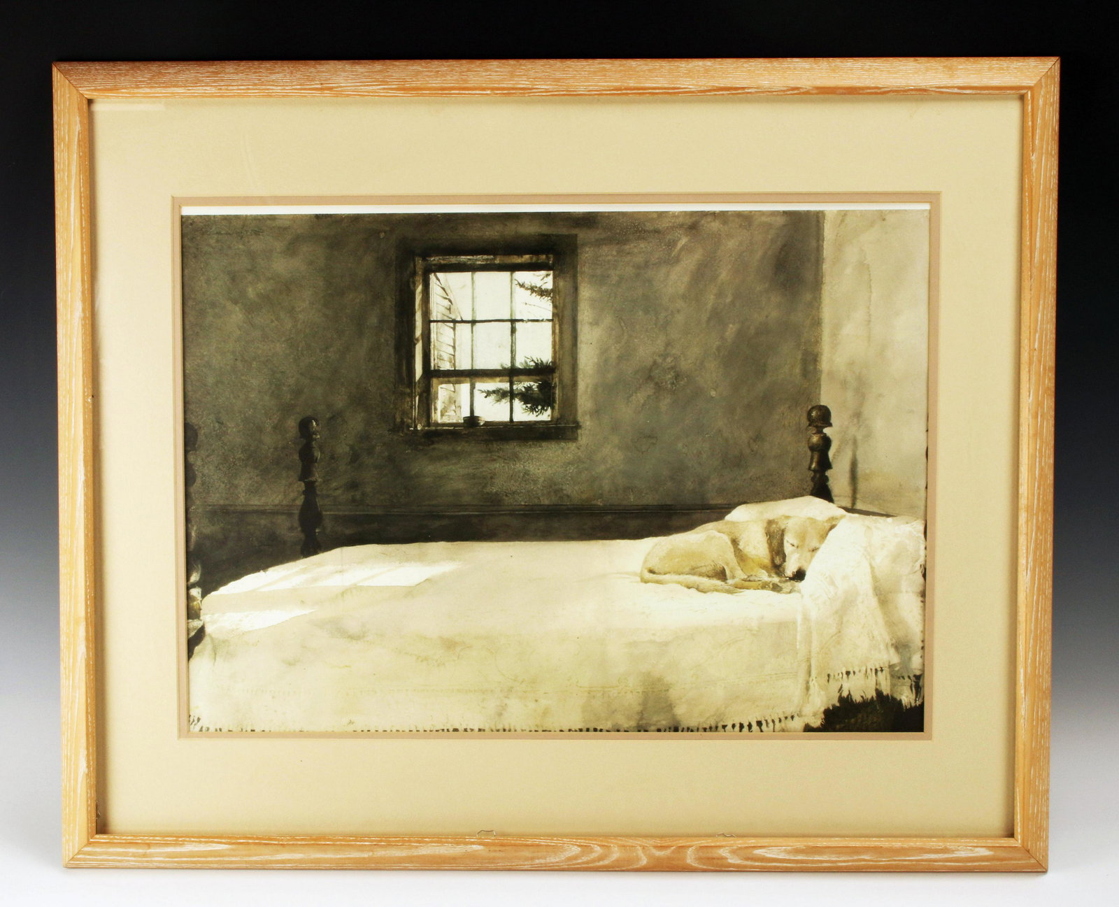 WYETH PRINT OF MASTER BEDROOM (1 of 6)