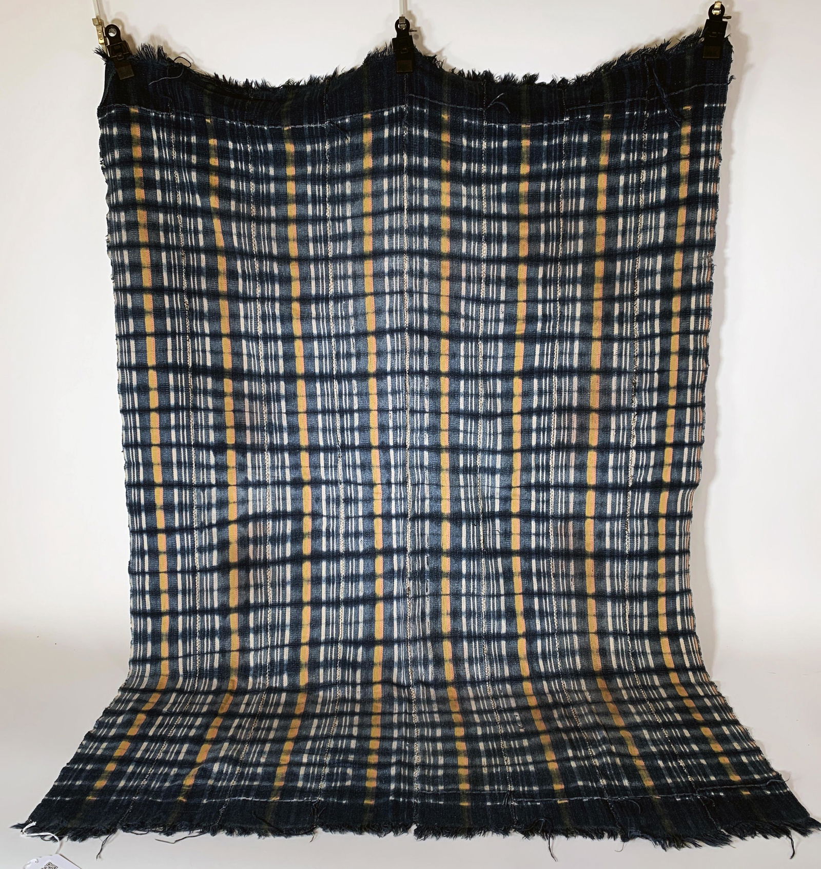 AFRICAN INDIGO WOVEN TEXTILE (1 of 4)