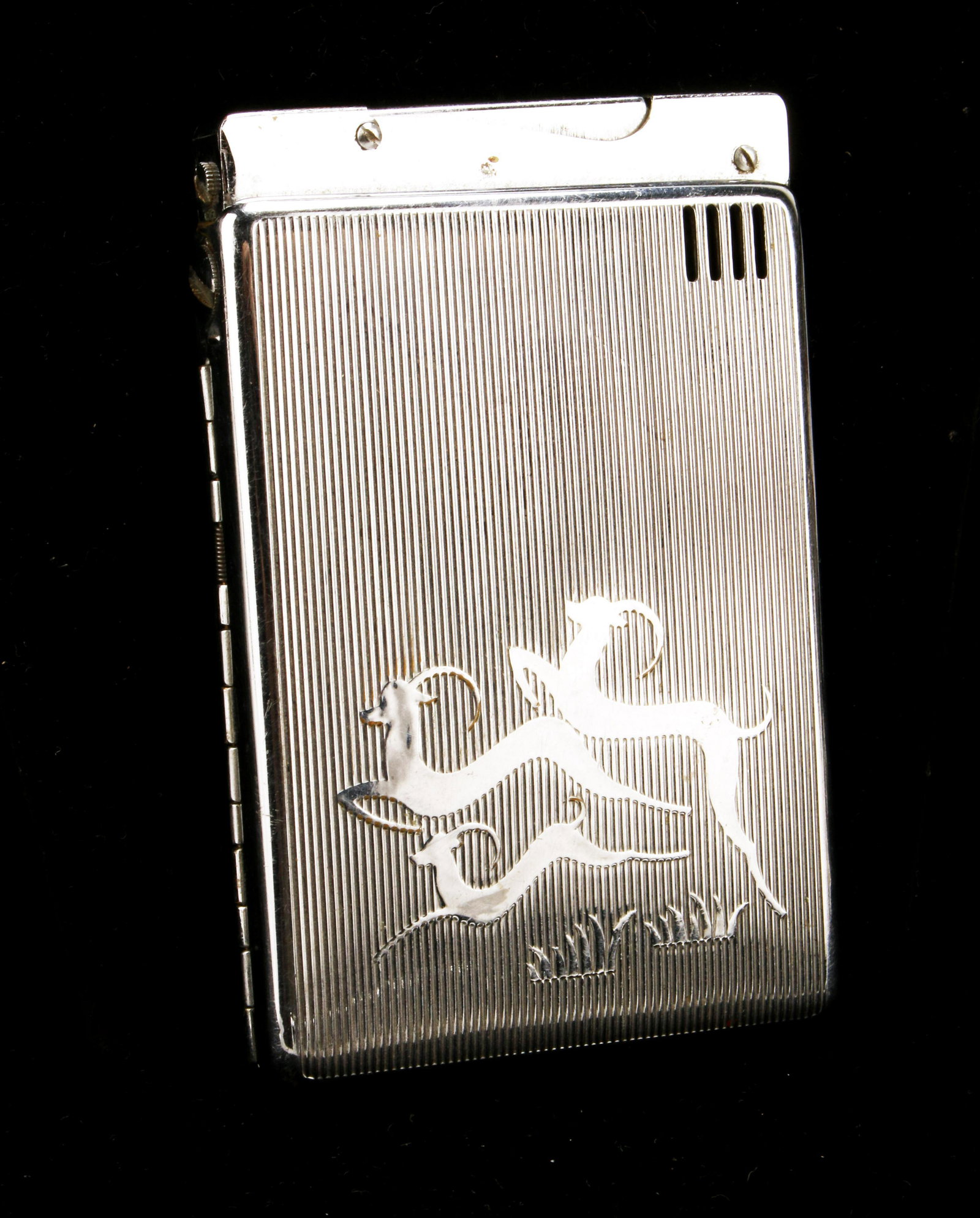 LIDO GAZELLE CIGARETTE CASE WITH LIGHTER (1 of 7)