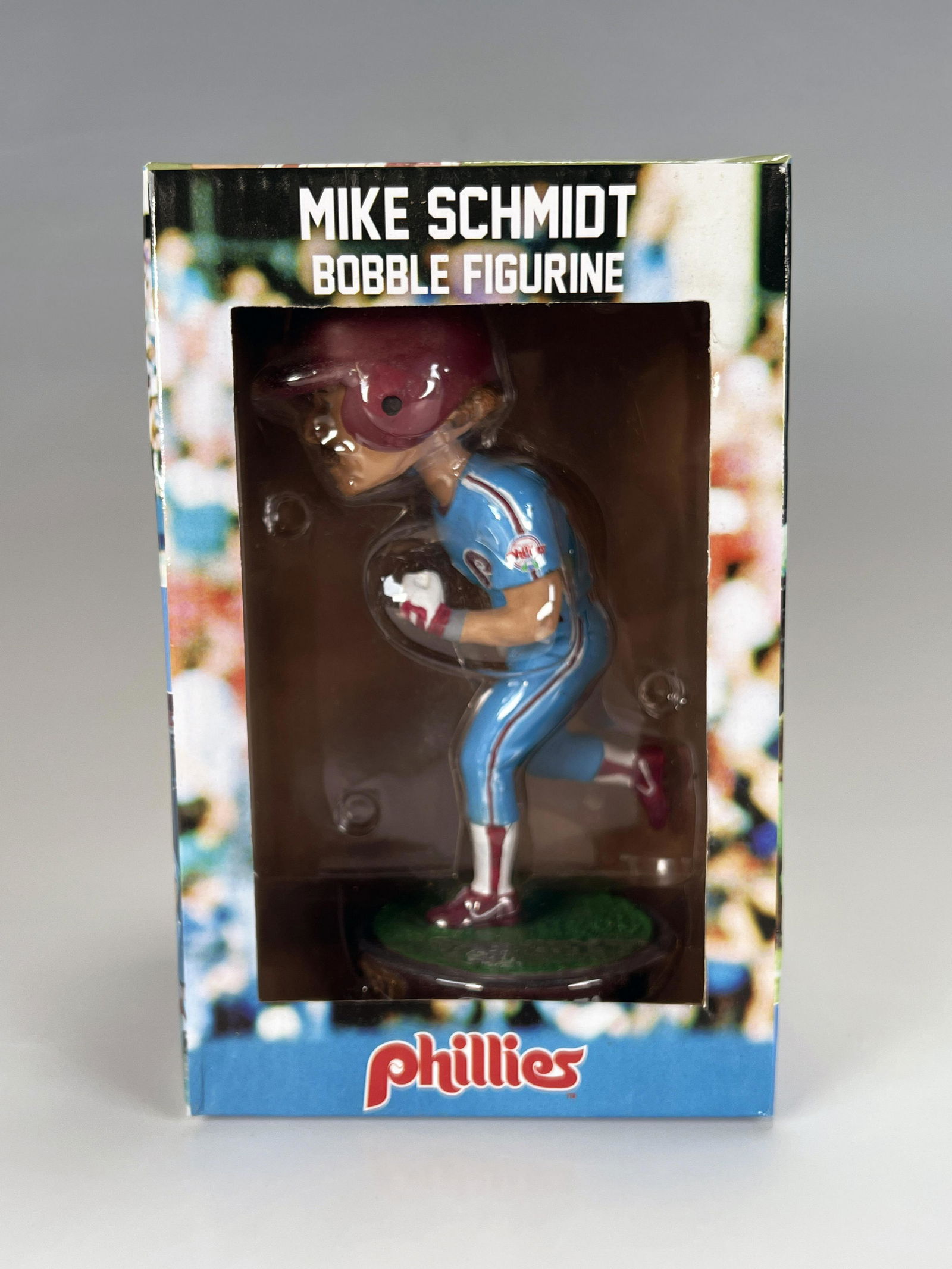 MIKE SCHMIDT BOBBLE HEAD FIGURINE IN BOX PHILLIES (1 of 4)