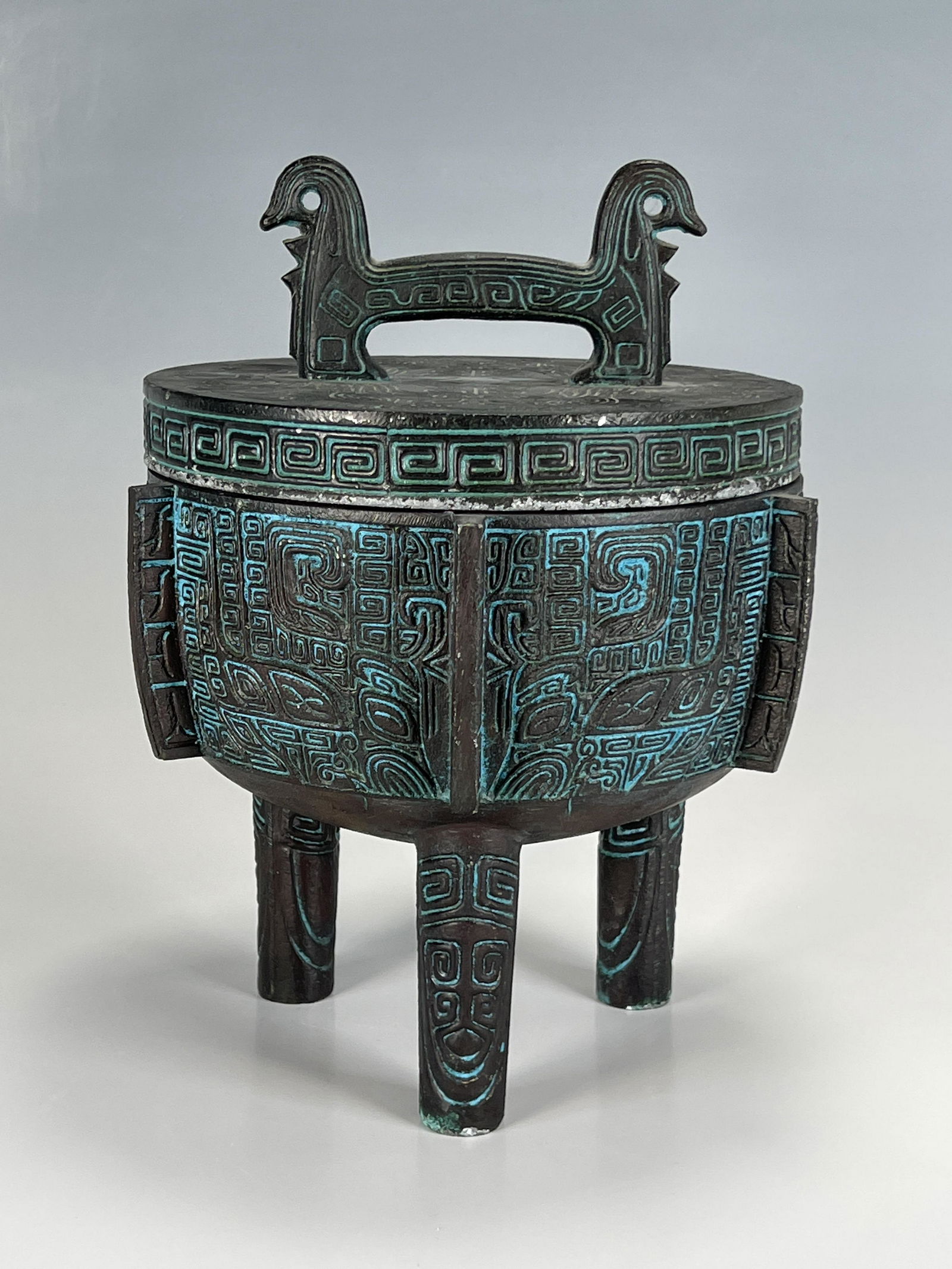 JAMES MONT STYLE MCM AZTEC TIKI ICE BUCKET (1 of 7)