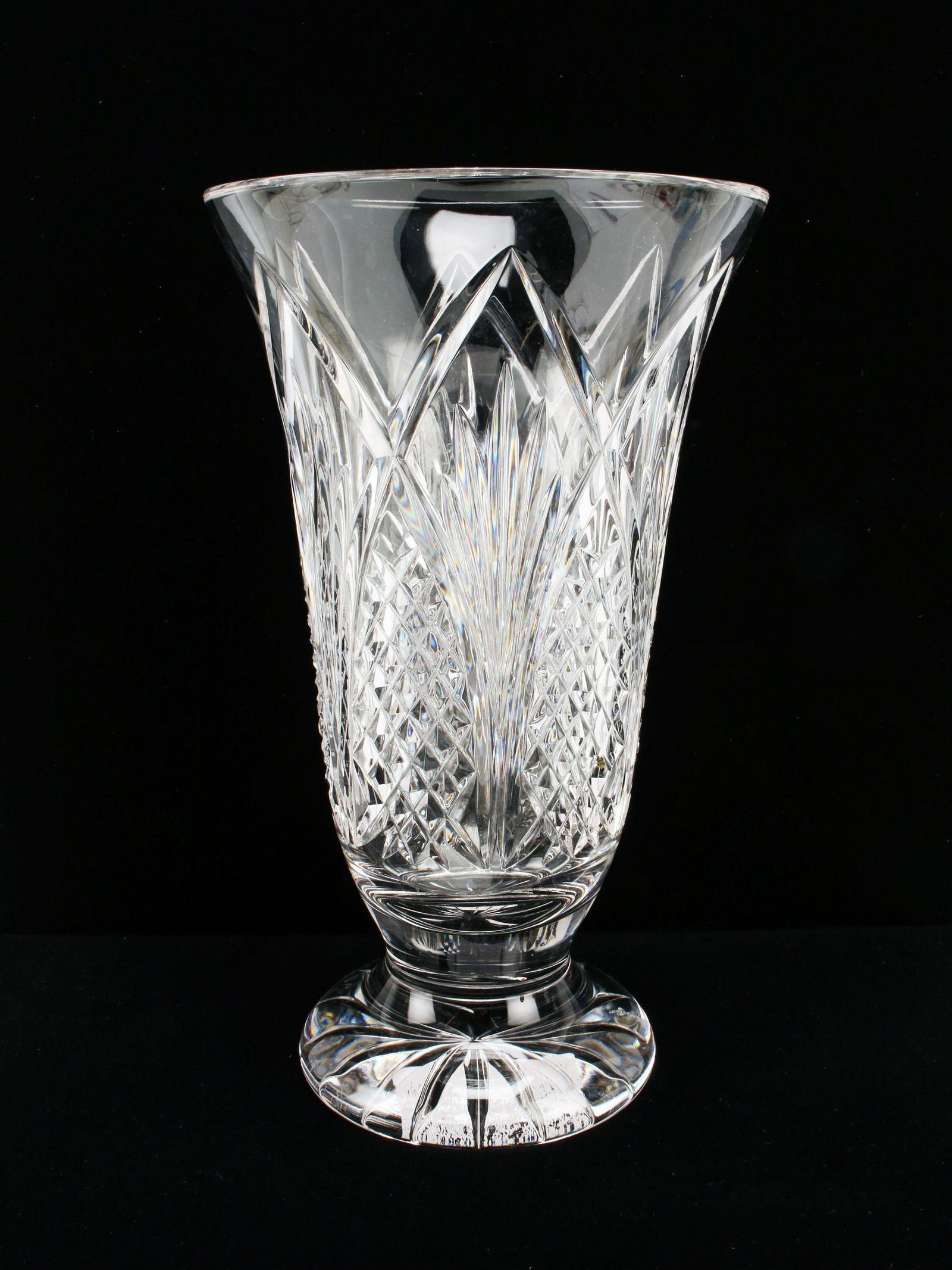WATERFORD LISMORE CRYSTAL VASE (1 of 6)
