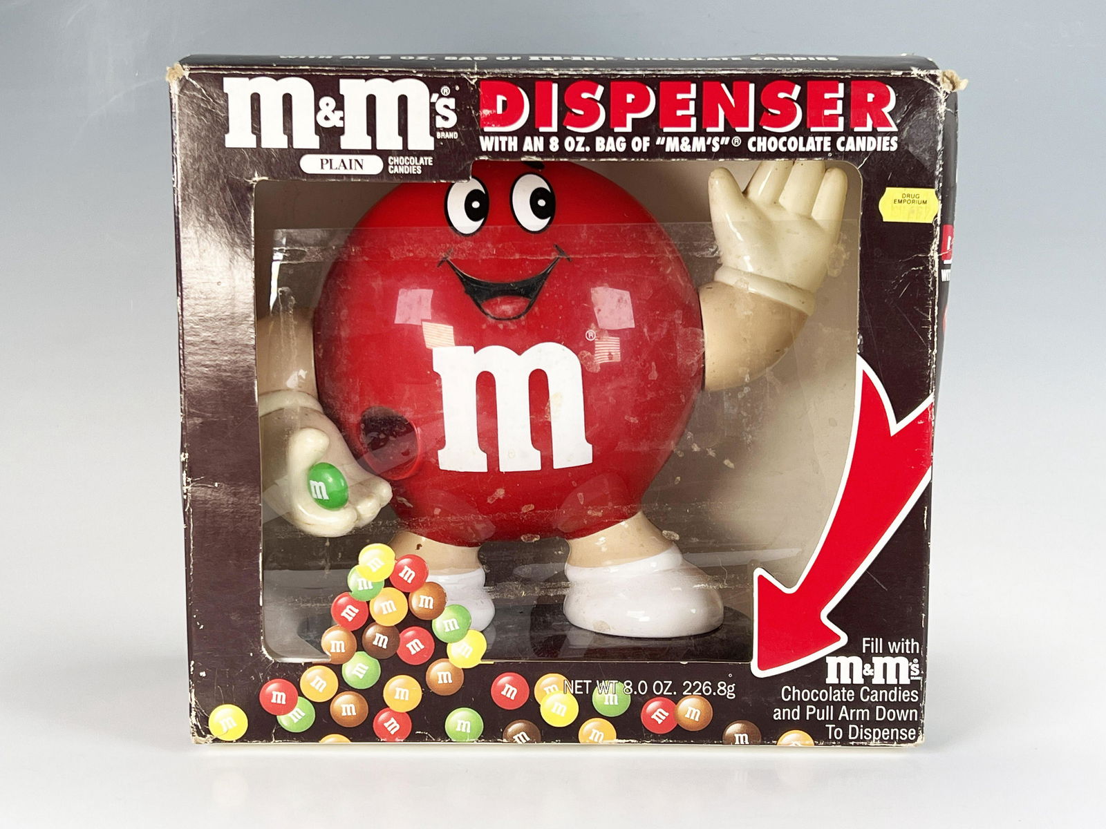 M&M CANDY DISPENSER IN BOX (1 of 4)