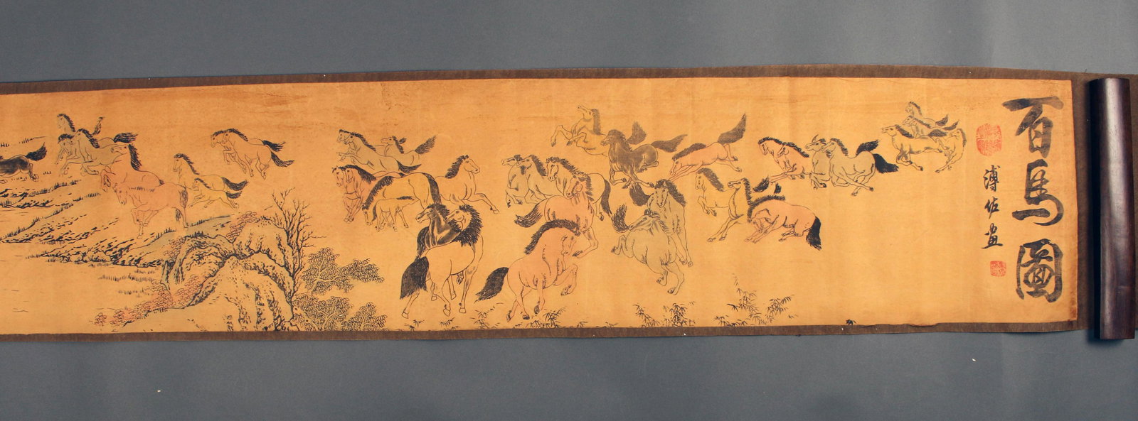 LONG SCROLL OF HORSES (1 of 5)