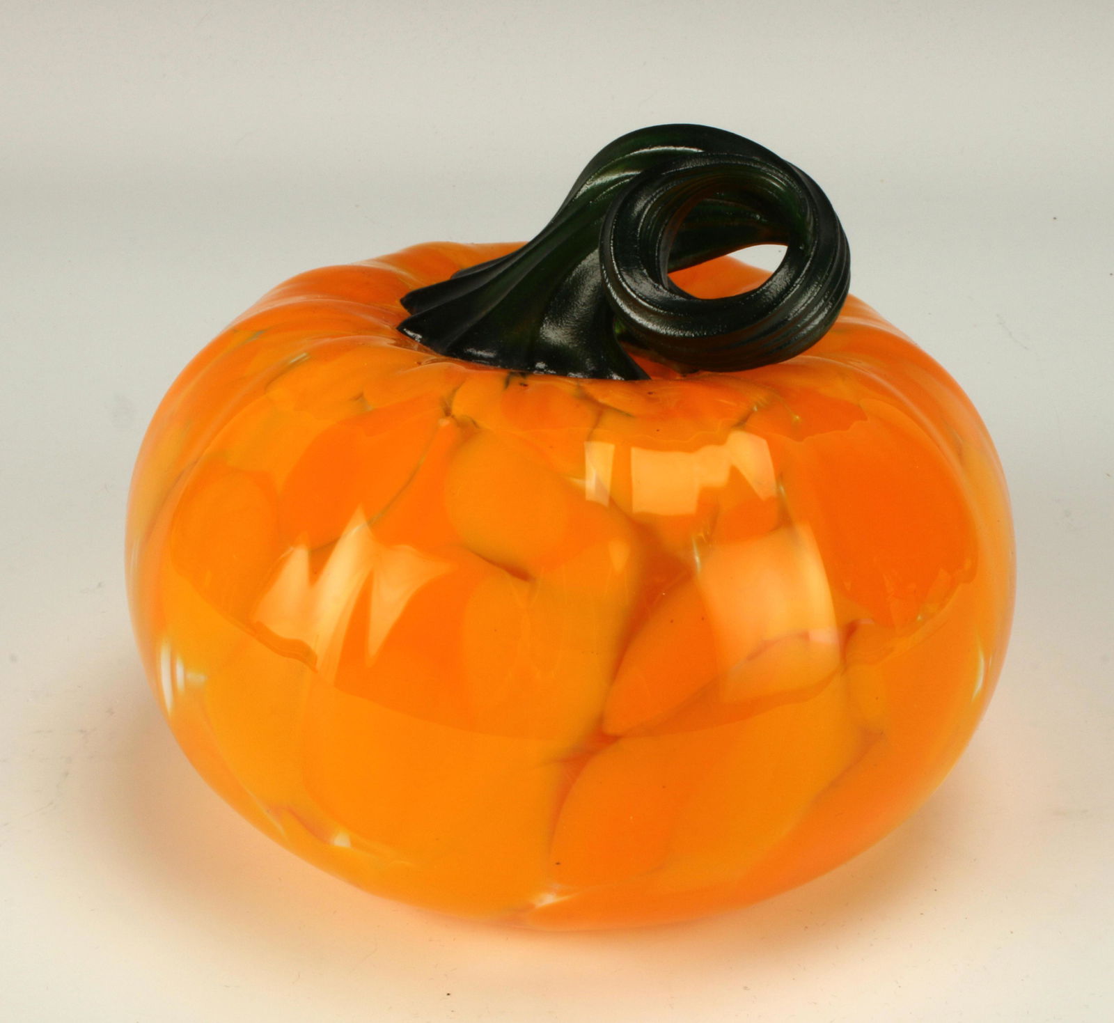 BLOWN ART GLASS PUMPKIN (1 of 3)