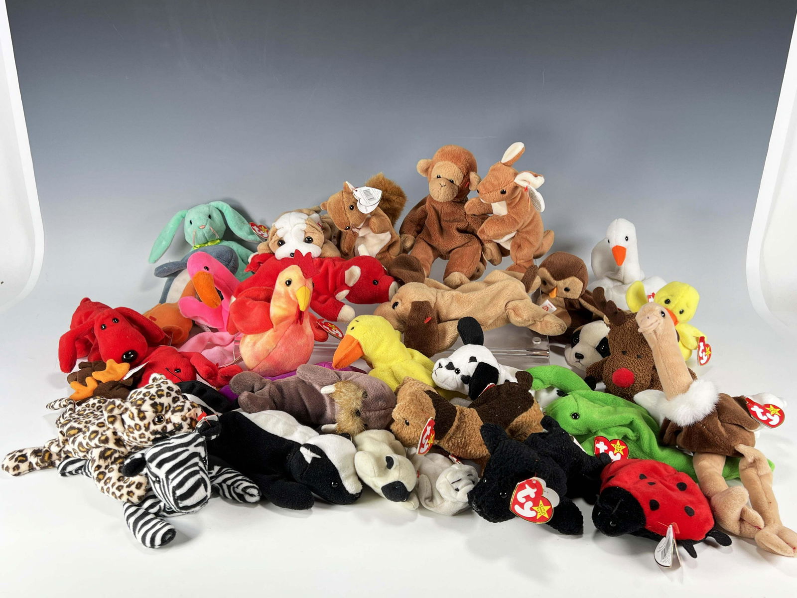LARGE COLLECTION OF BEANIE BABIES (1 of 8)