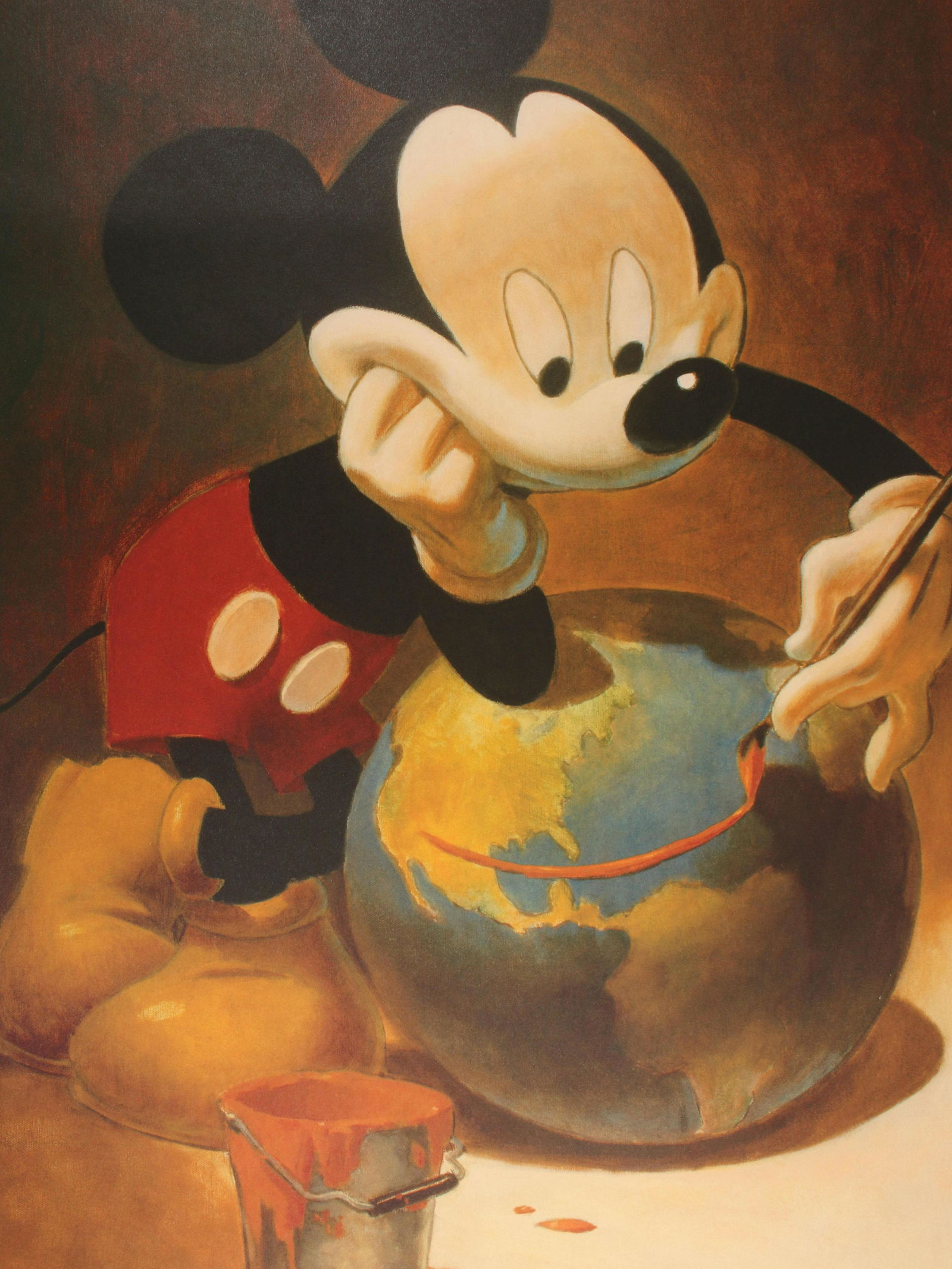 D23 DISNEY MICKEY MOUSE 80TH ANNIVERSARY LITHOGRAPH (1 of 5)