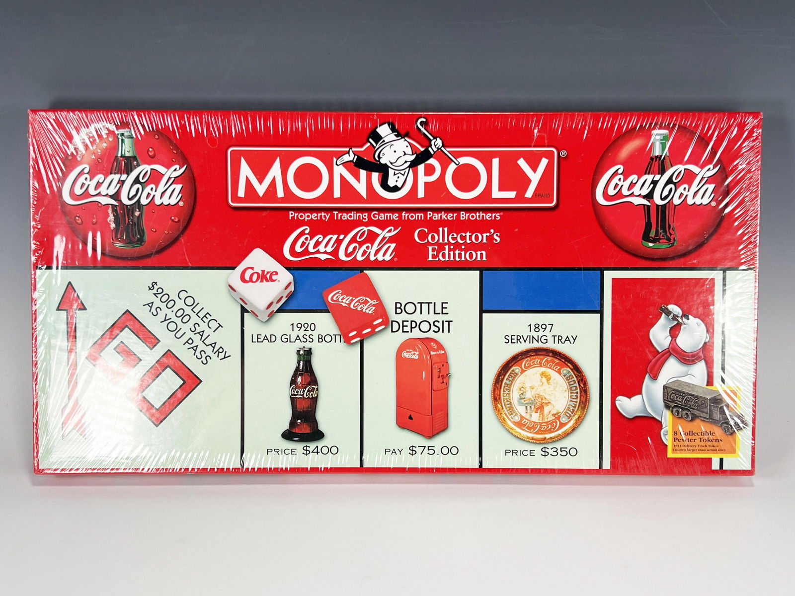 MONOPOLY COCA COLA COLLECTORS EDITION GAME SEALED (1 of 4)