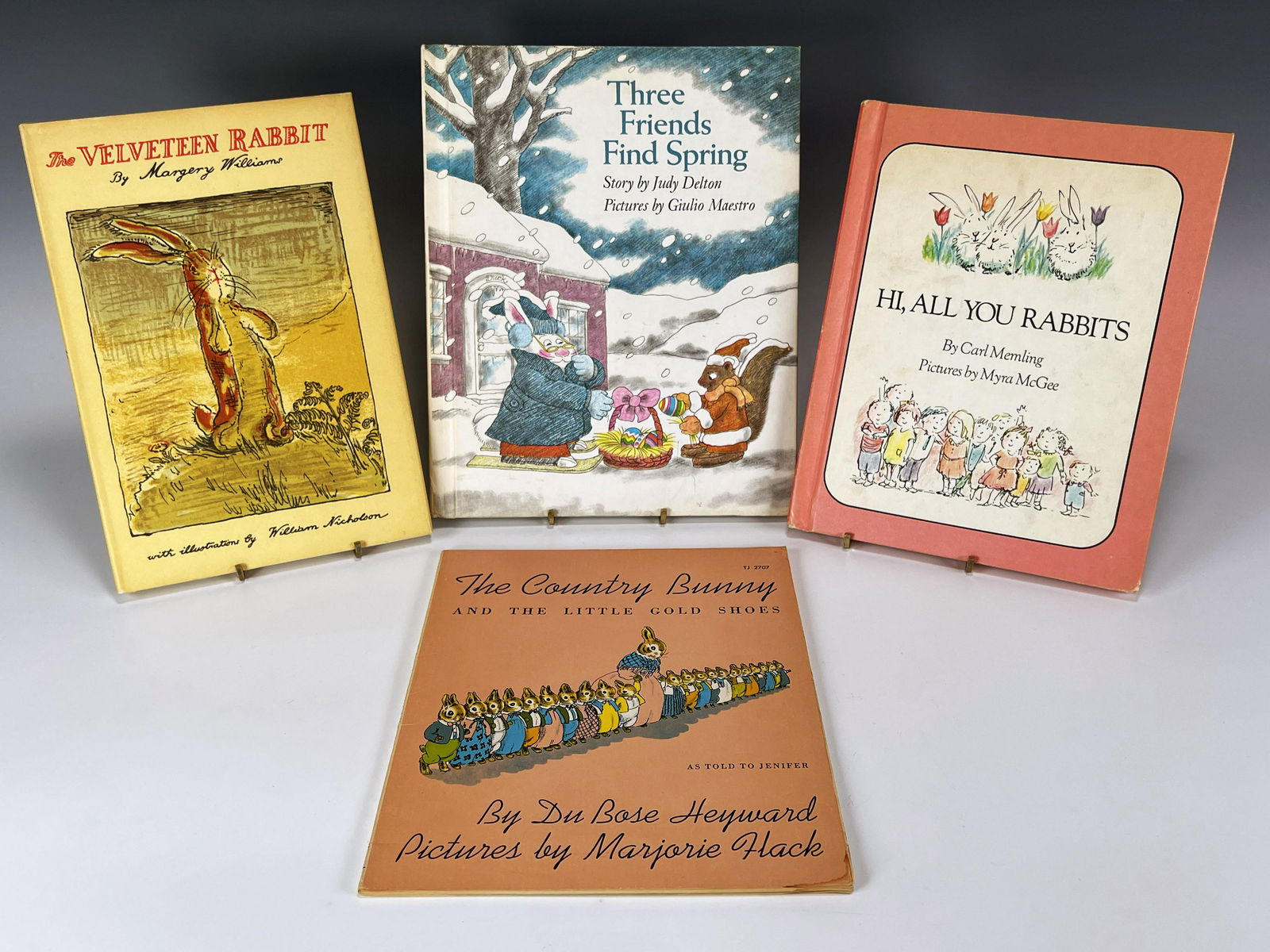 FOUR RABBIT THEME CHILDRENS BOOKS (1 of 4)