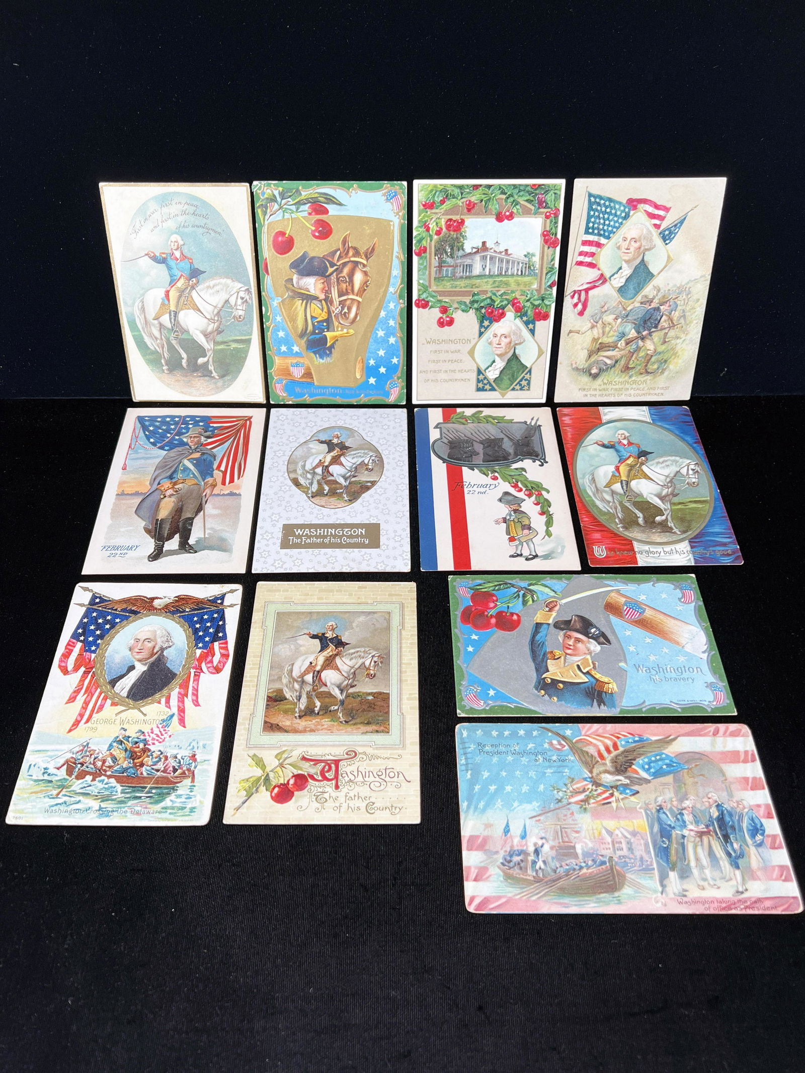 LOT OF GEORGE WASHINGTON POST CARDS C. 1910 (1 of 7)