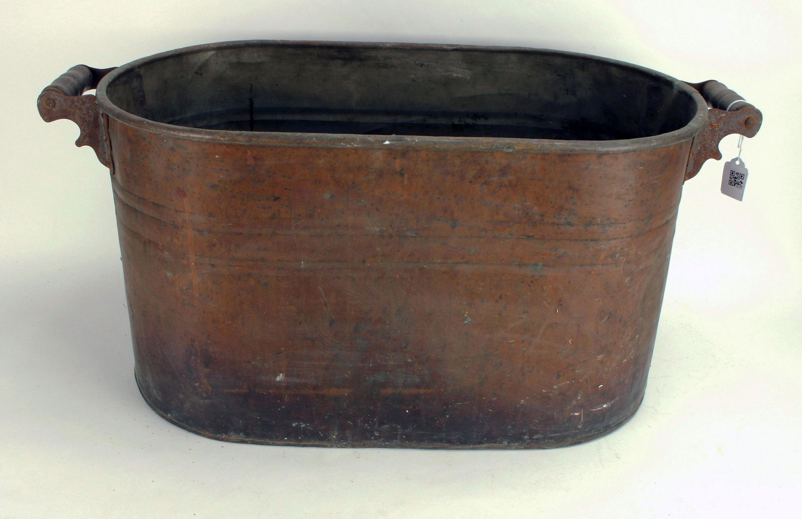 VINTAGE COPPER WASH BOILER (1 of 4)