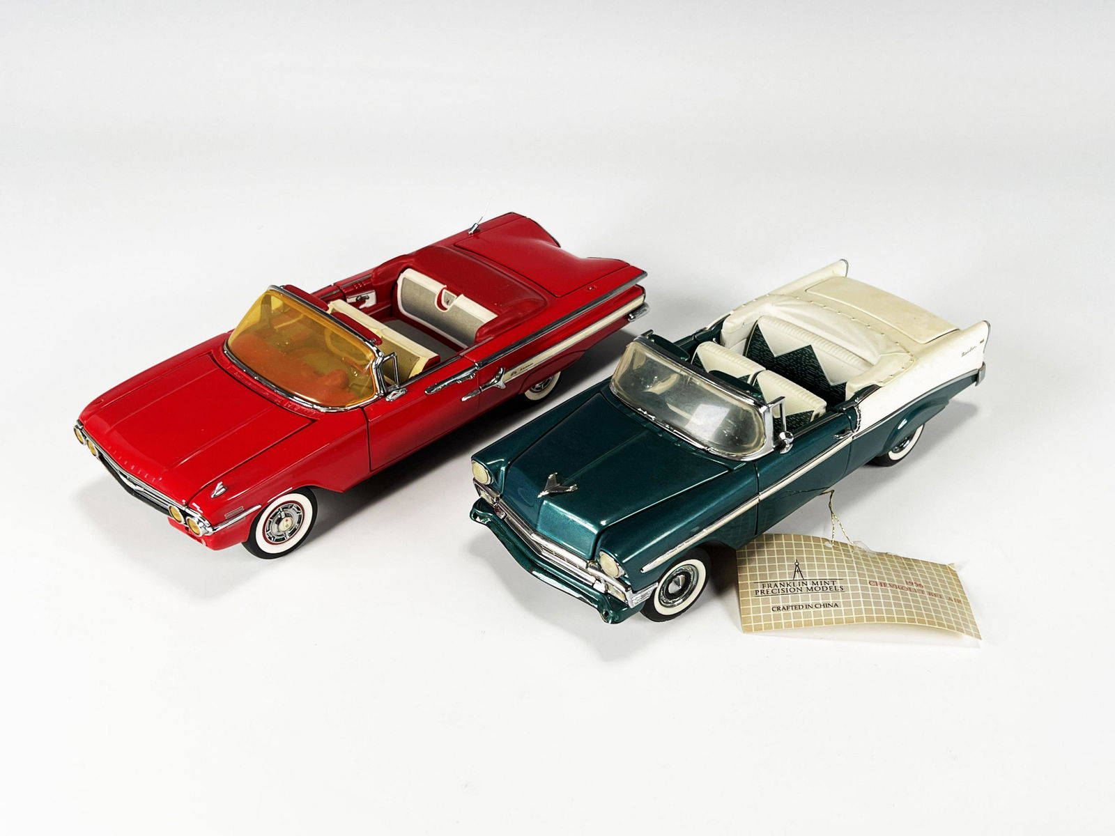 TWO FRANKLIN MINT CHEVROLET CARS (1 of 11)