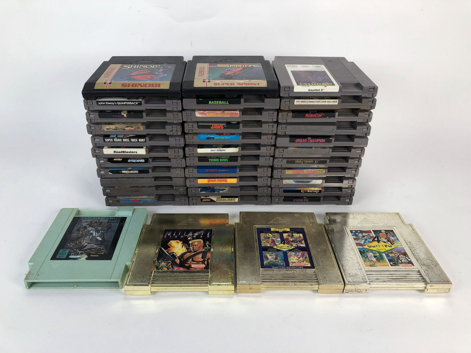 LOT OF UNTESTED NINTENDO NES VIDEO GAMES (1 of 4)