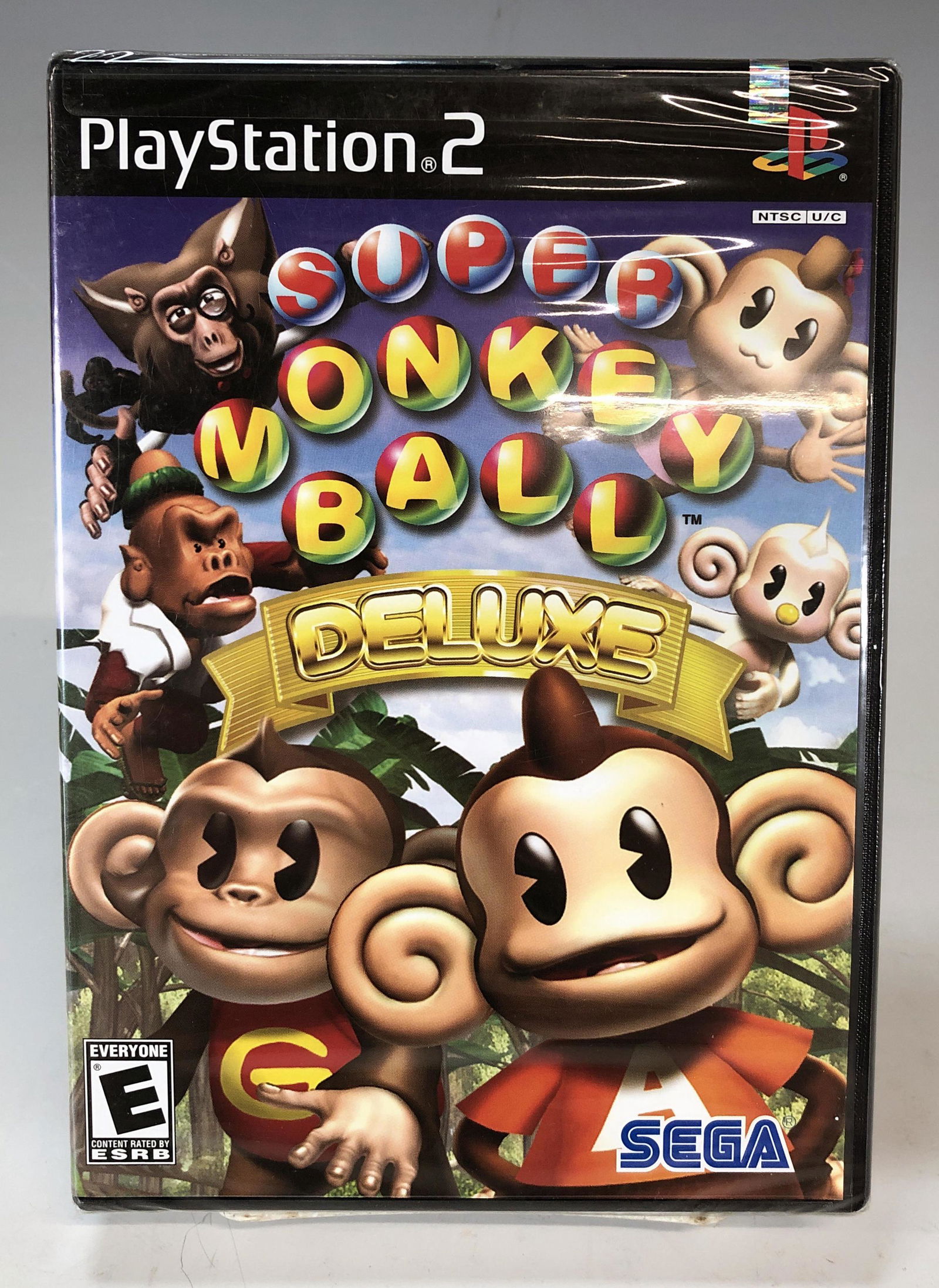 SUPER MONKEY BALL DELUXE PS2 FACTORY SEALED VIDEO GAME: SUPER MONKEY BALL DELUXE PS2 FACTORY SEALED VIDEO GAME Super Monkey Ball Deluxe PS2 Factory Sealed Video Game Shipping: Shipping and h