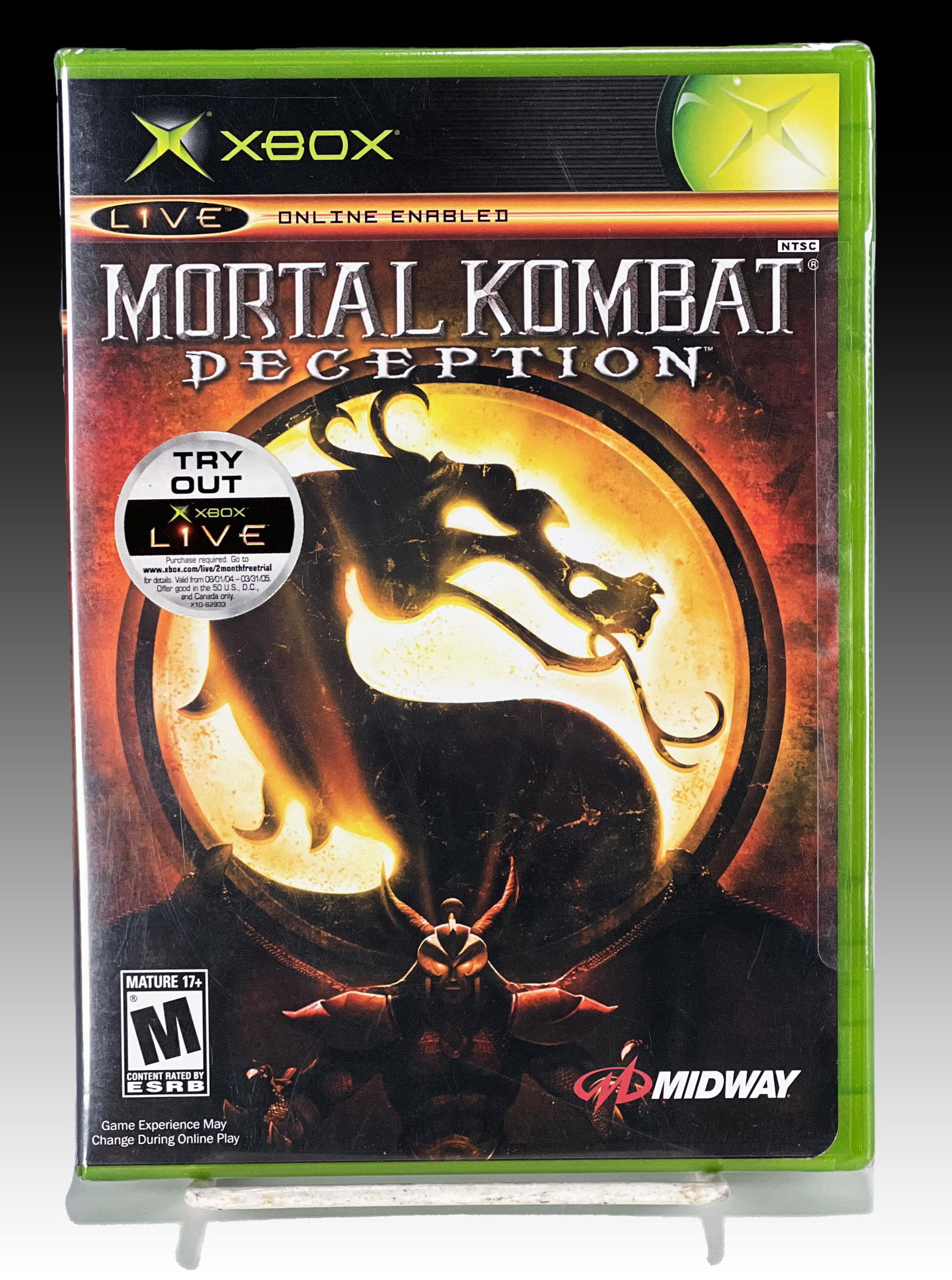 MORTAL KOMBAT DECEPTION XBOX SEALED VIDEO GAME (1 of 6)