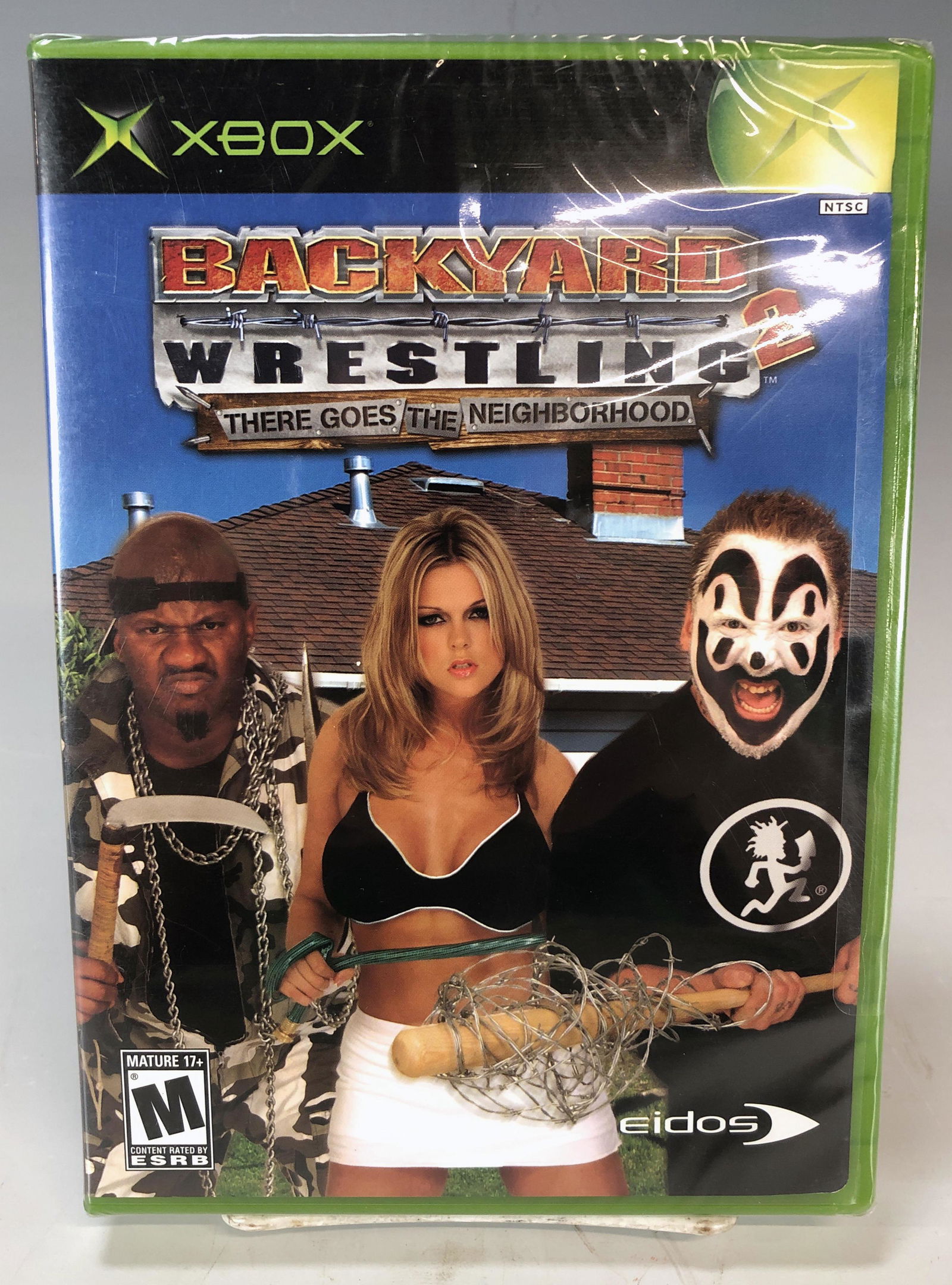 BACKYARD WRESTING 2 XBOX FACTORY SEALED VIDEO GAME (1 of 4)