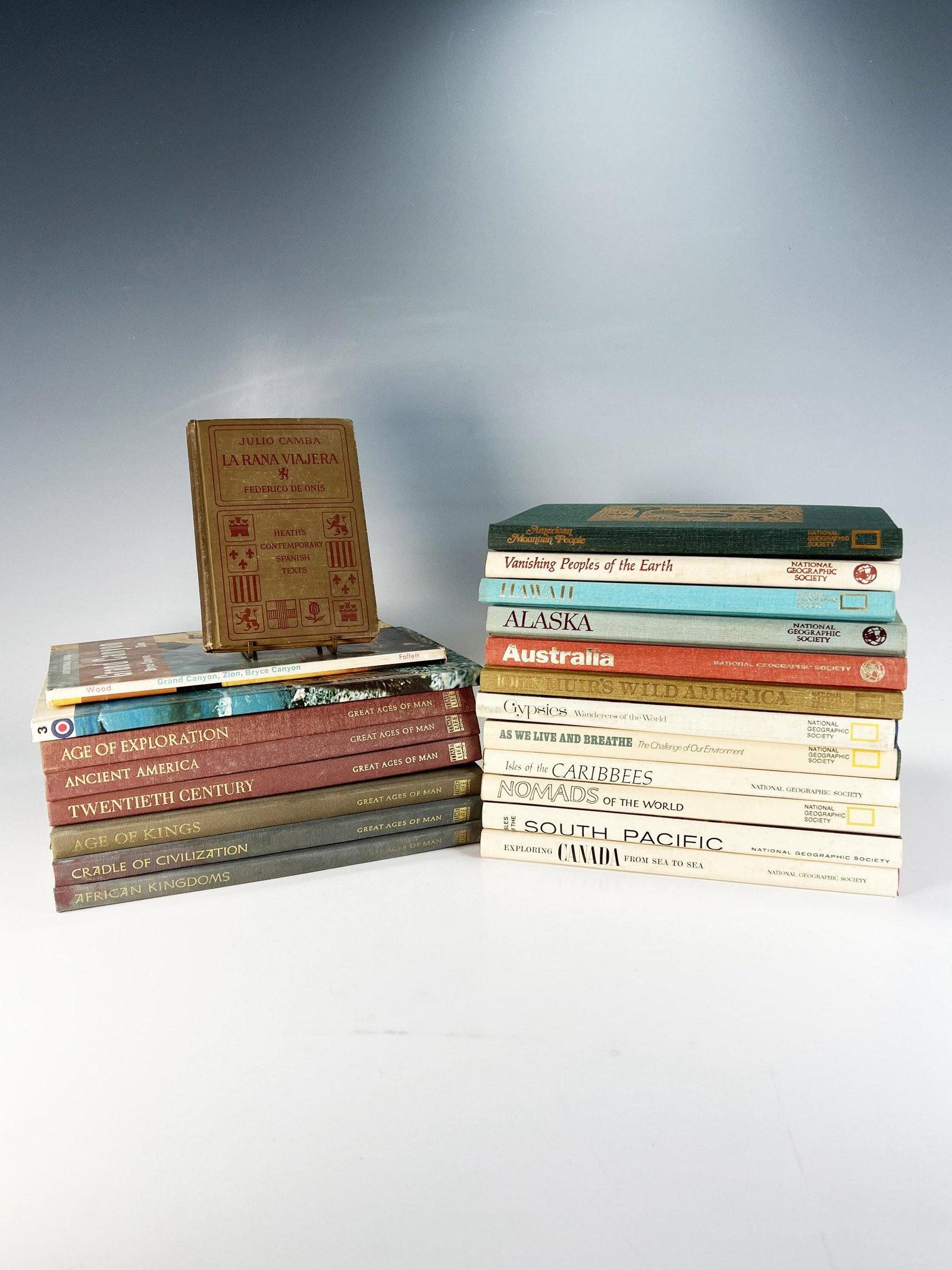 TIME LIFE NATIONAL GEOGRAPHIC/GREAT AGES OF MAN BOOKS (1 of 7)