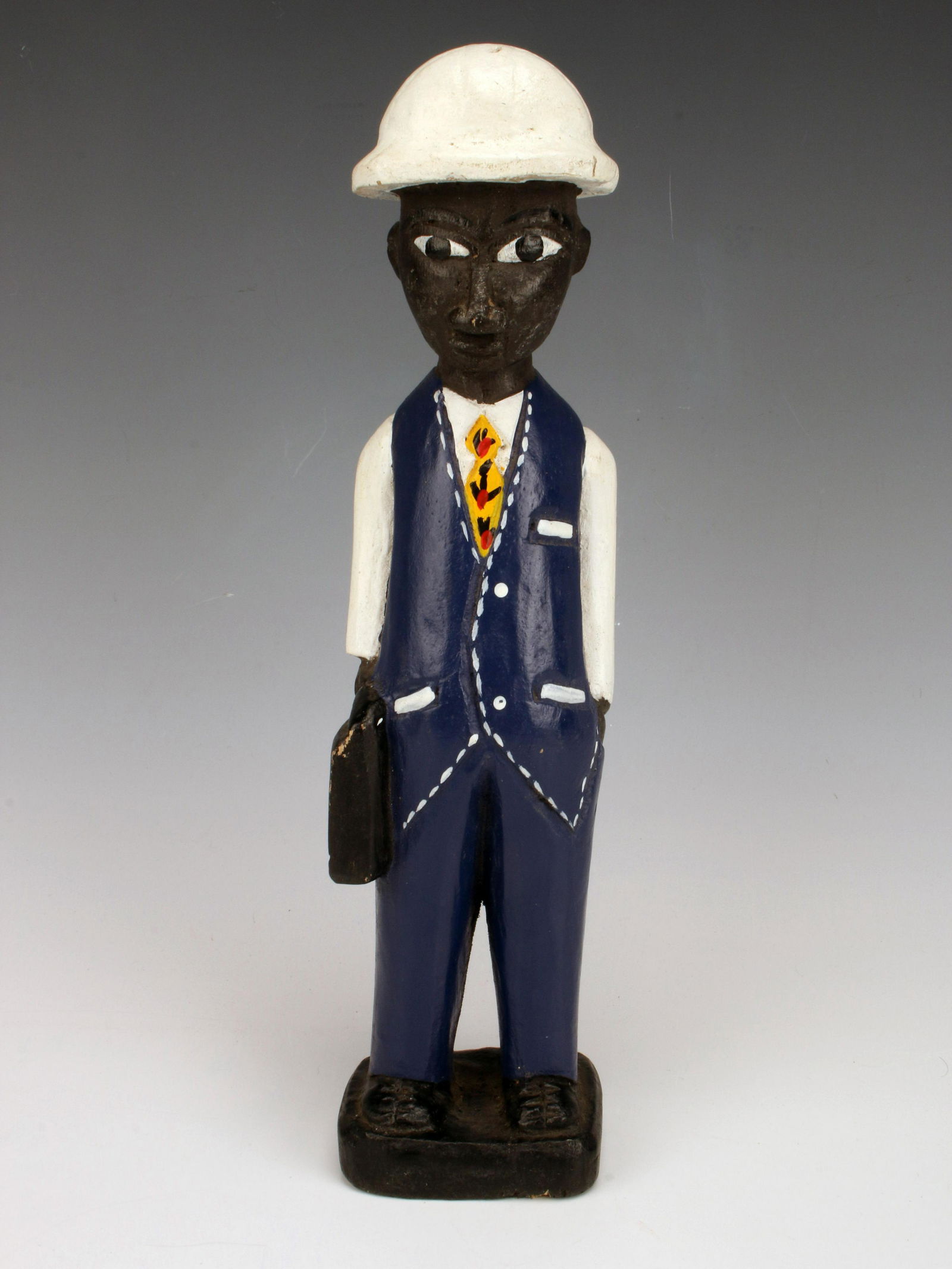 SMALL COLONIAL FIGURE IVORY COAST (1 of 5)
