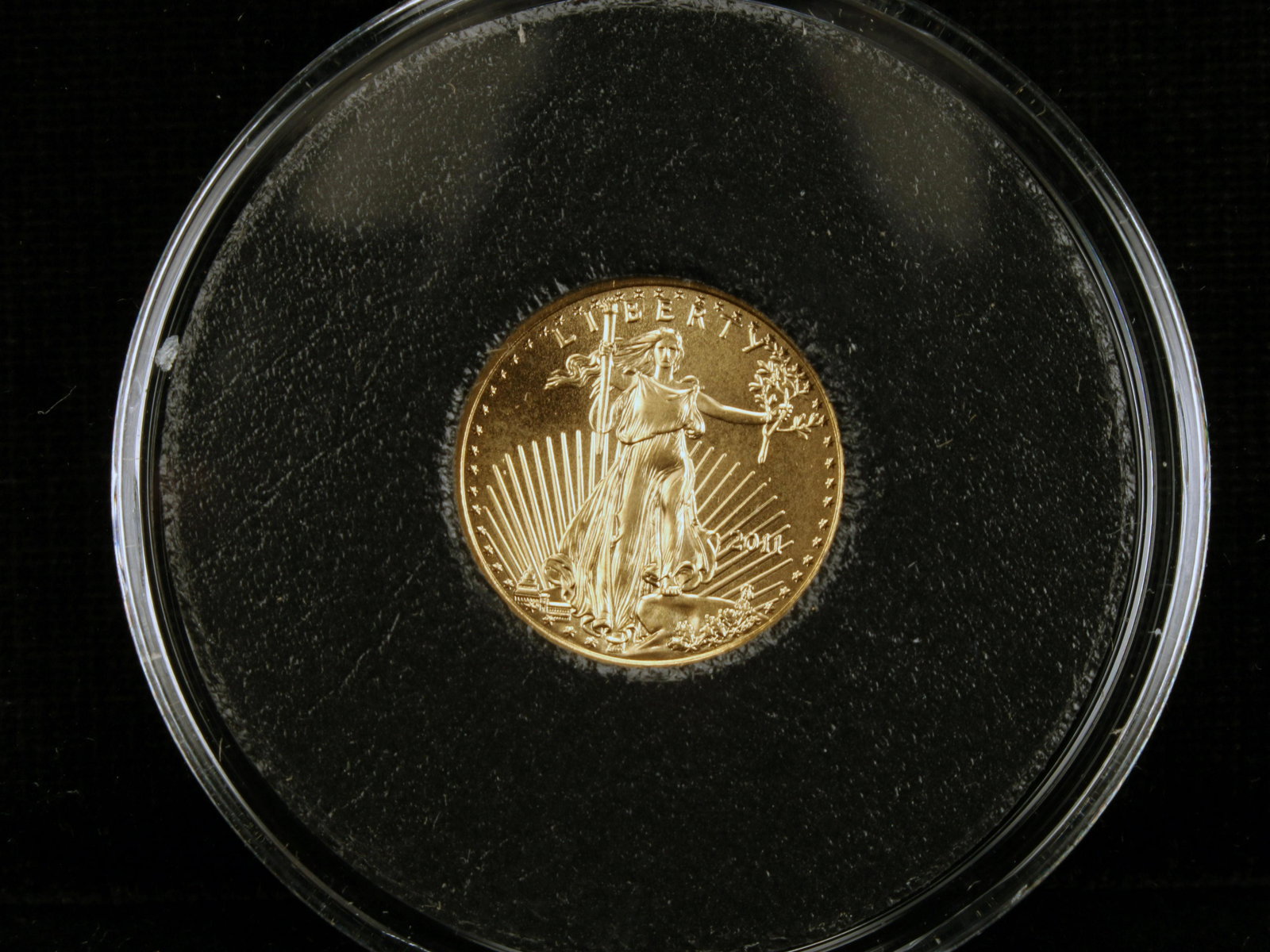 2011 $5 GOLD EAGLE 1/10OZ GOLD COIN (1 of 2)
