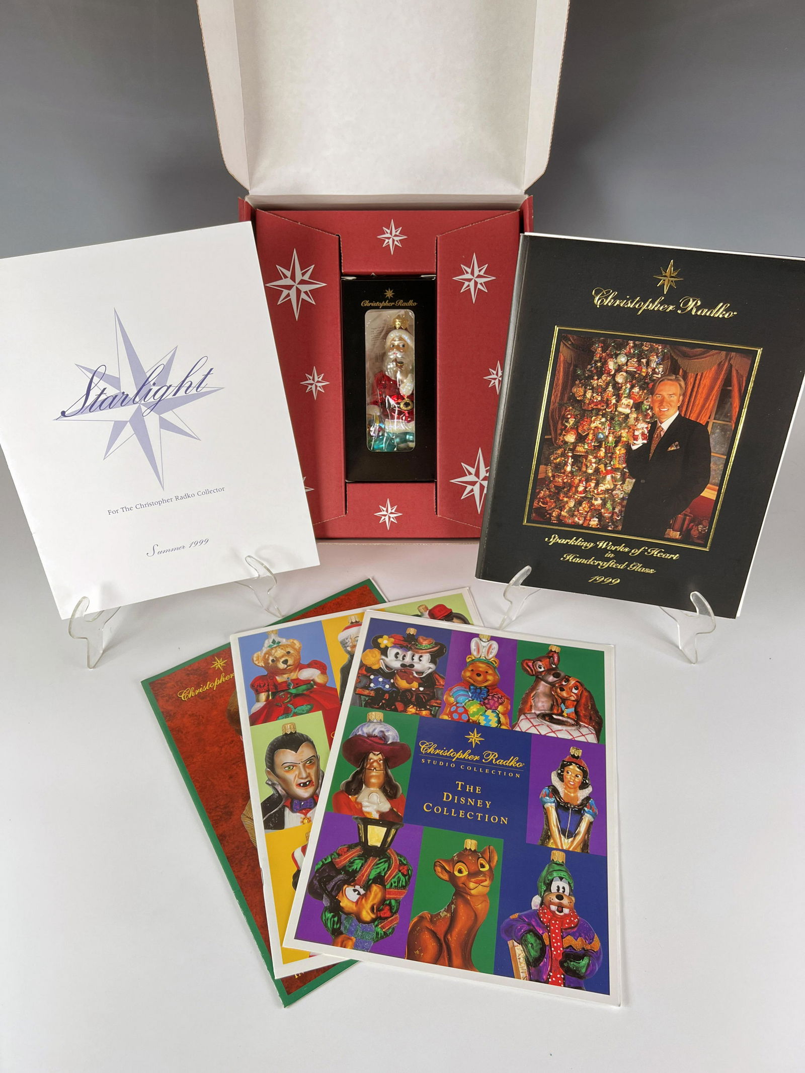 CHRISTOPHER RADKO STARLIGHT FAMILY 1999 SANTA IN BOX (1 of 2)
