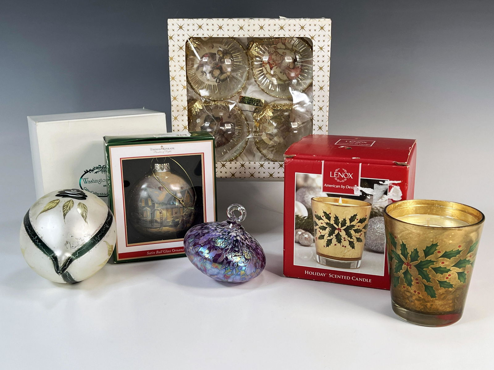 CHRISTMAS ORNAMENTS LENOX KINKADE HUMMEL (1 of 7)