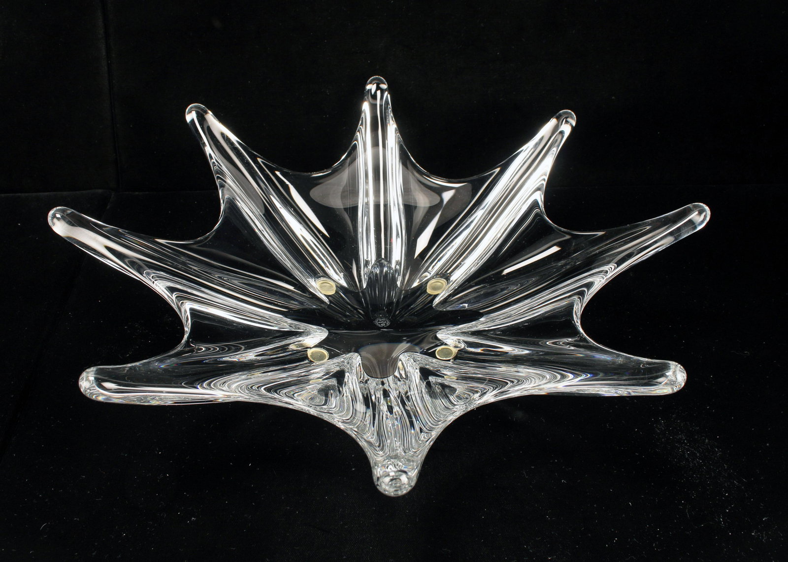 BACCARAT CRYSTAL STELLA STARFISH CENTERPIECE BOWL: BACCARAT CRYSTAL STELLA STARFISH CENTERPIECE BOWL<